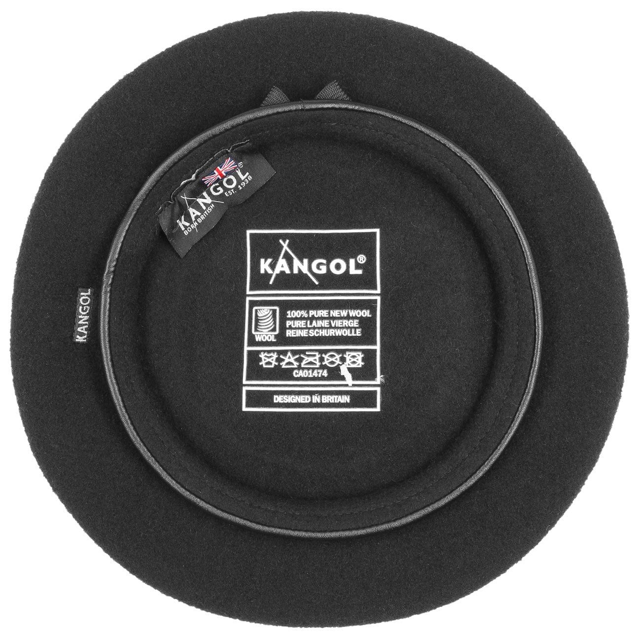 Kangol Baskenmütze (1-St) Damenbaske mit Einfass