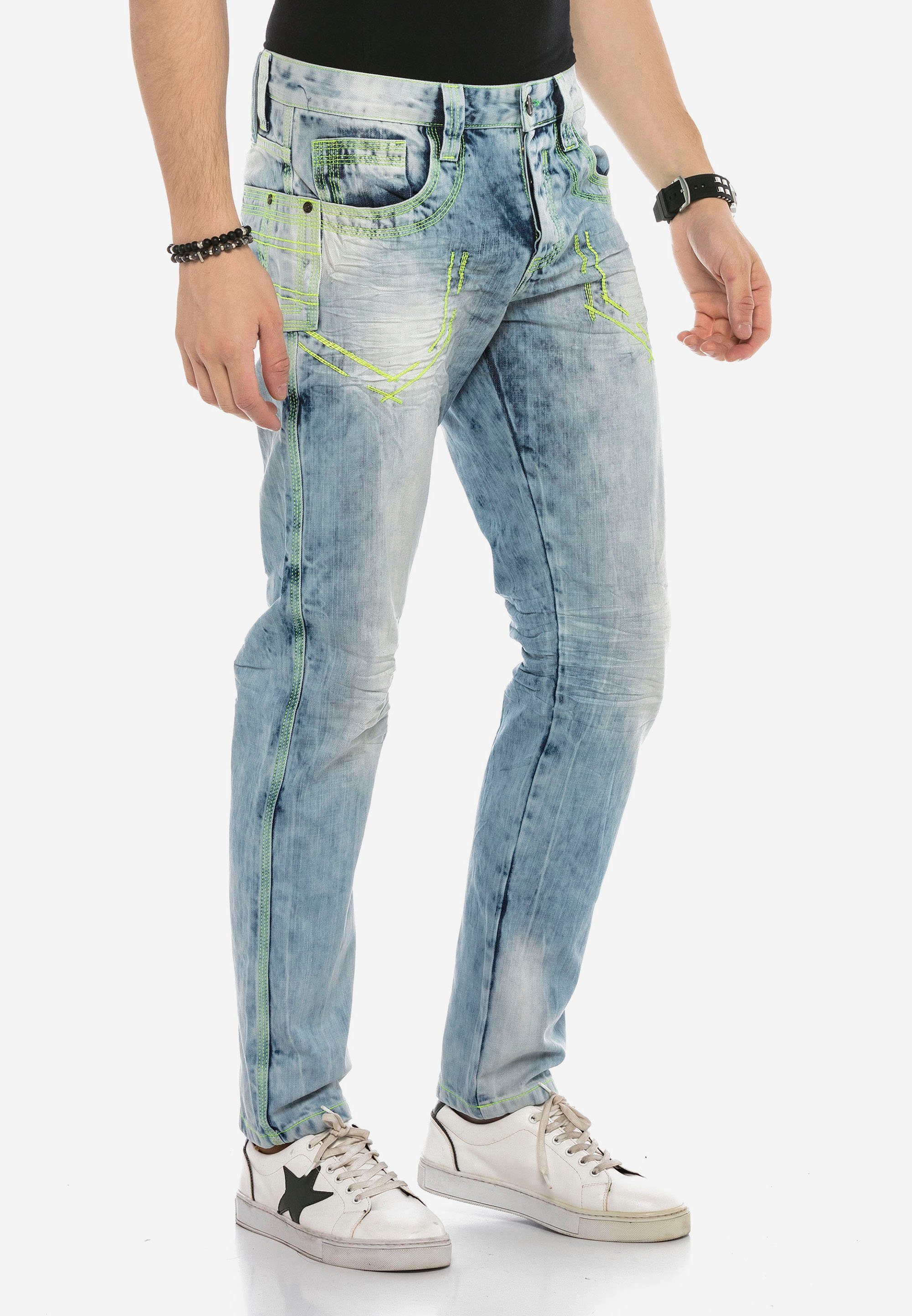 Baxx heller Bequeme & mit Cipo Jeans Waschung