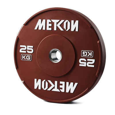 METCON Hantelscheibe Olympische Gewischtscheibe Training, 25 kg