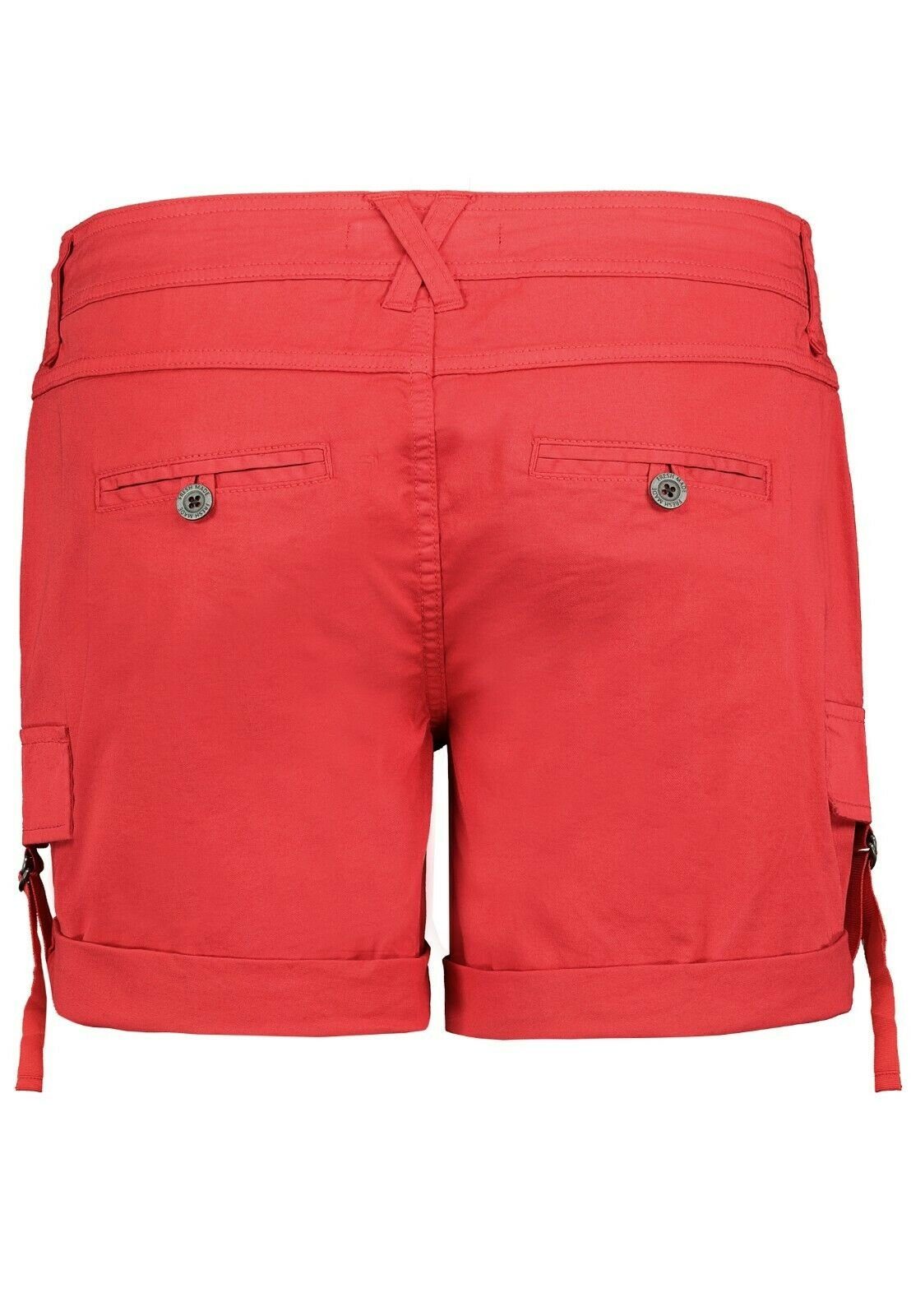 Bermudas Fresh Bermuda Hotpants Short Hose Shorts Sommer Made Kurze Rot