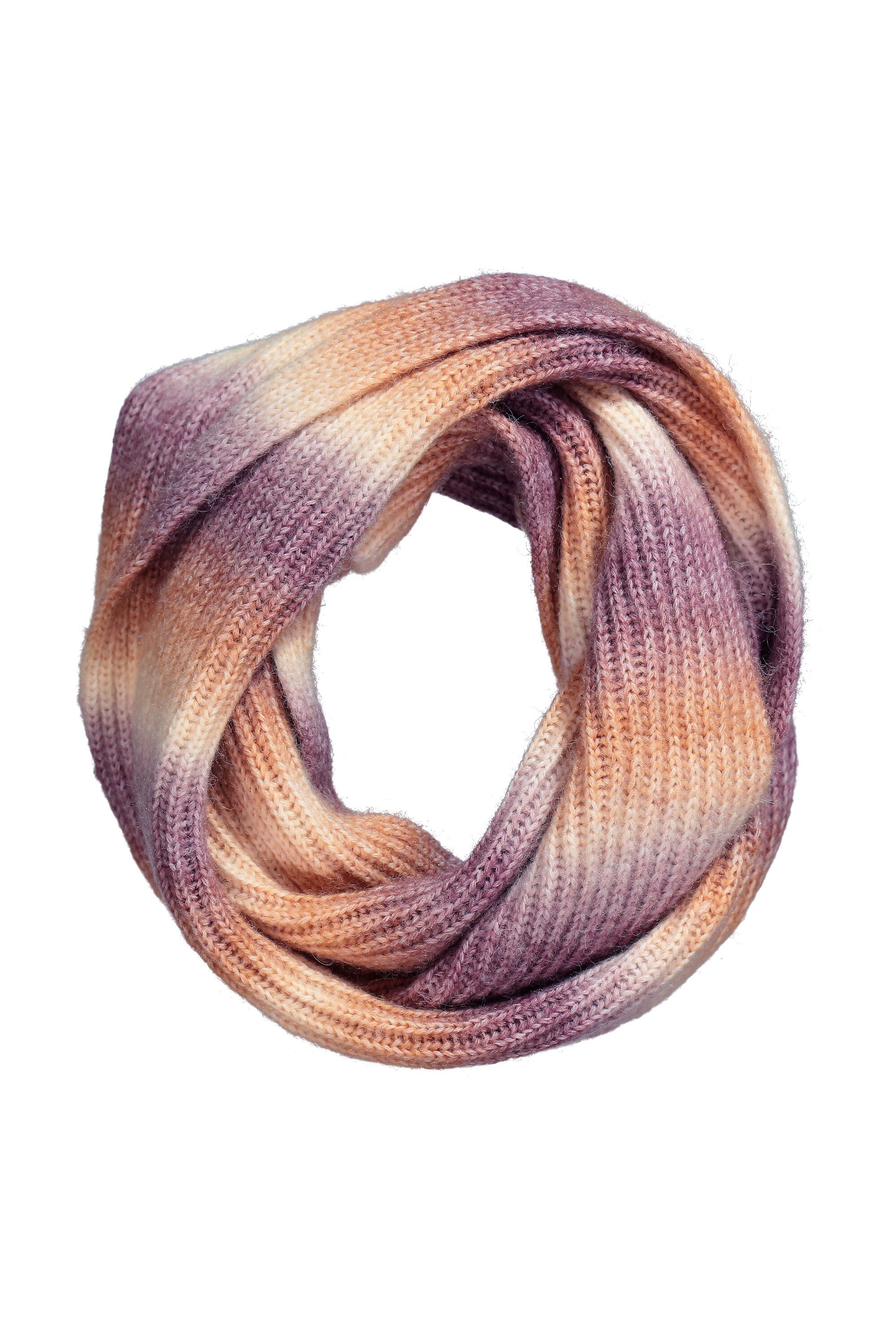 Ulla Popken Halstuch Loop Farbverlauf Rippstrick