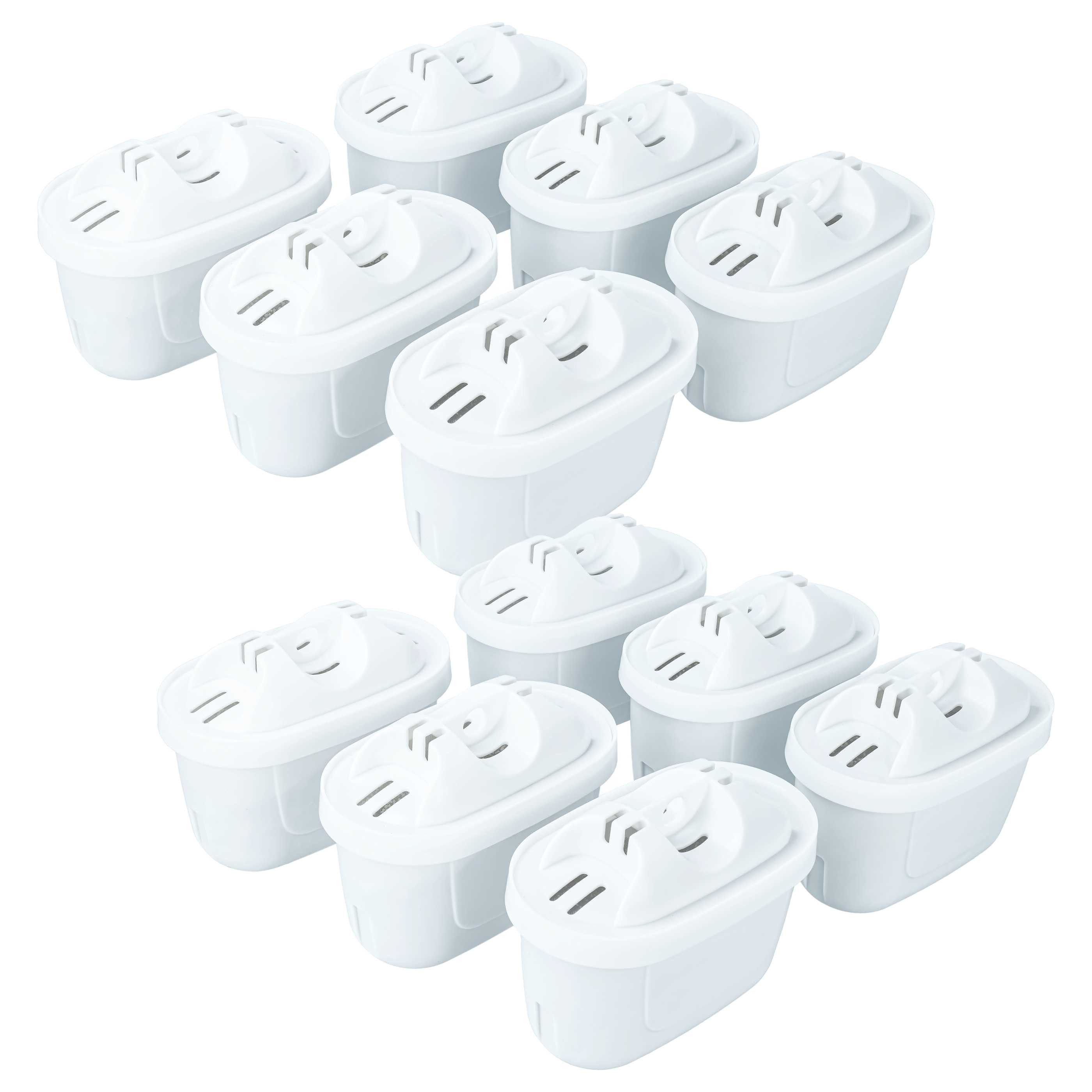 vhbw Wasserfilter passend für TEESA TSA0102 2.4L, TSA0101 2L, TSA0103 1.4L Wasserkanne, Zubehör für Für TEESA TSA0102 2.4L TSA0101 2L TSA0103 1.4L, Mehrstufiges Filtrationssystem,BPA-frei