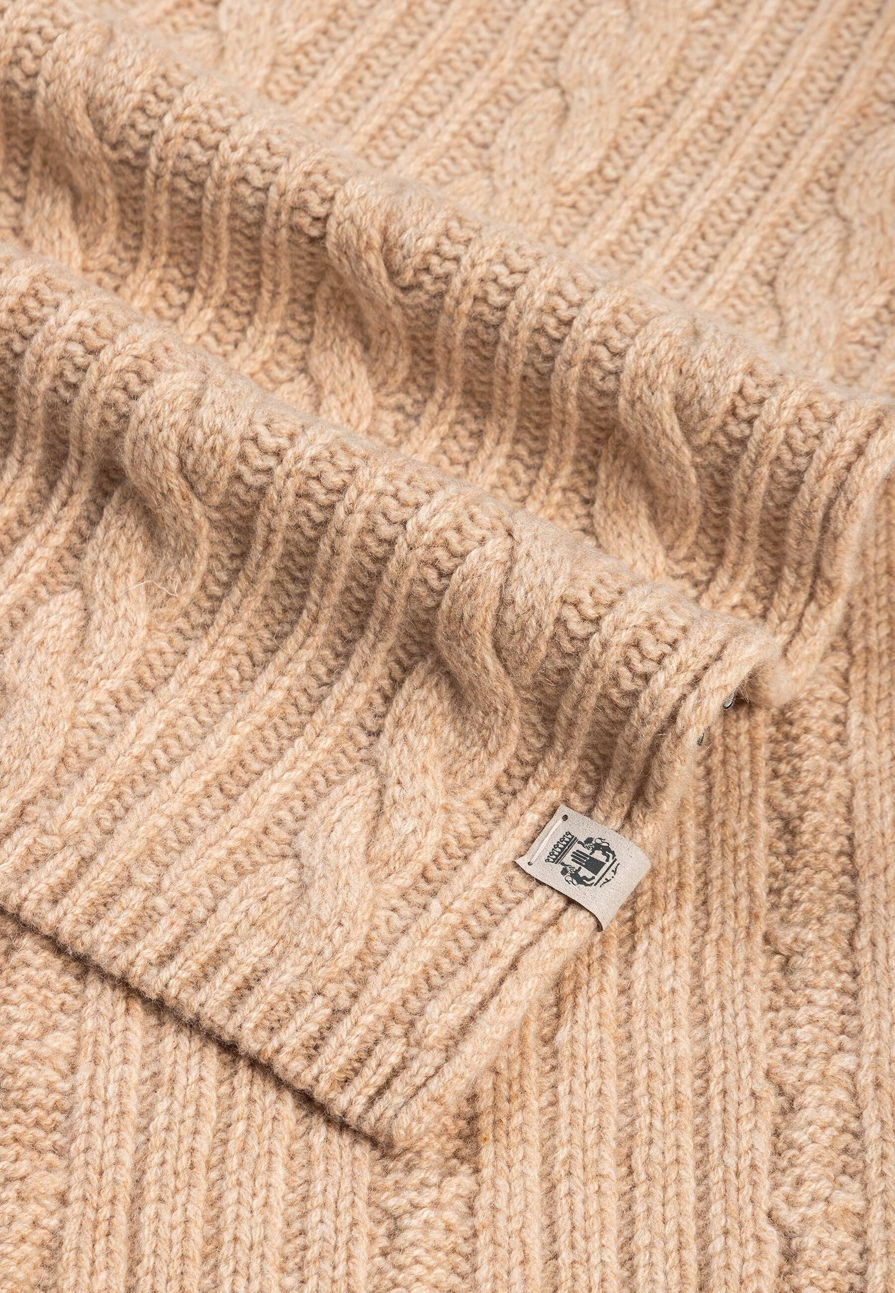 Roeckl Strickschal CABLED CHARM SCHAL, Strickschal mit Zopmuster