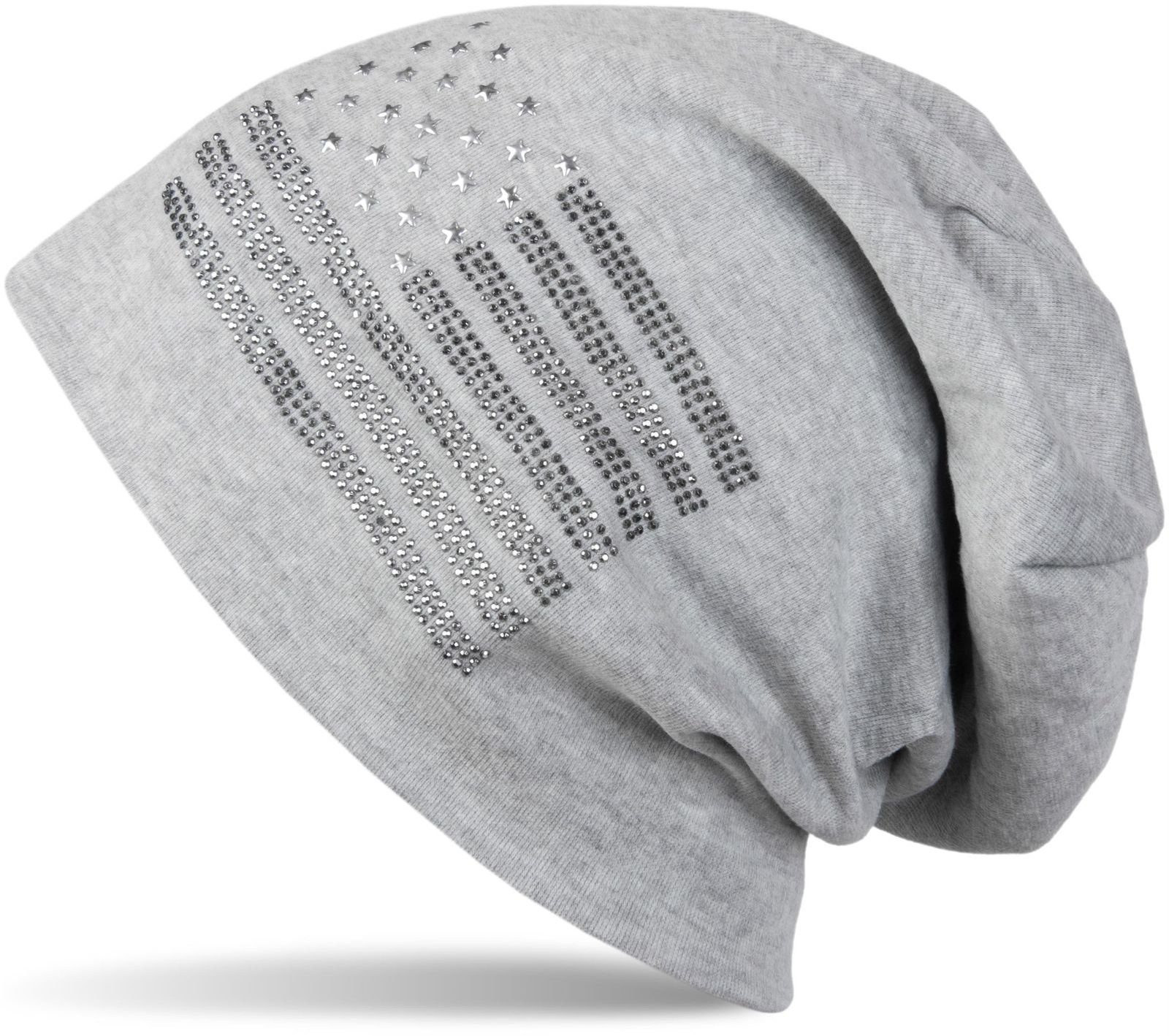 styleBREAKER Beanie Beanie mit USA Flagge günstig online kaufen