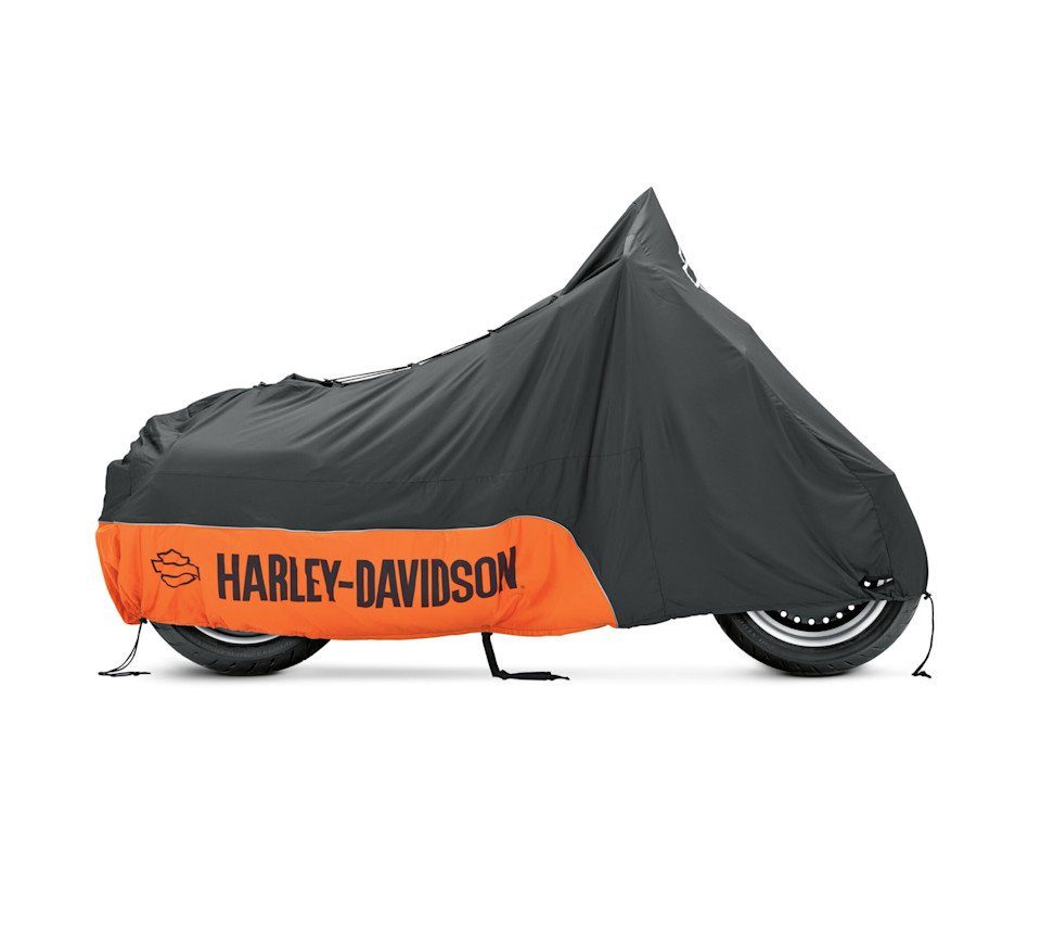 HARLEY-DAVIDSON Schutzplane, Harley-Davidson Motorrad Abdeckplane Mittel - innen