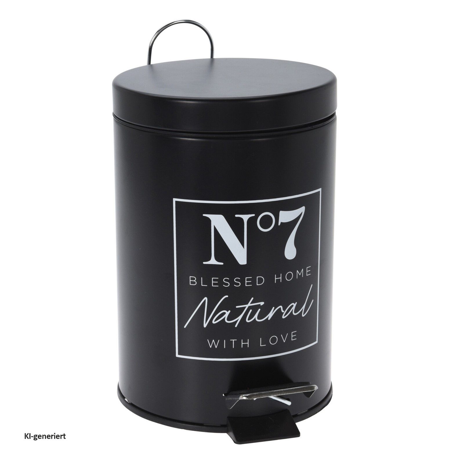 HTI-Living Kosmetikeimer Kosmetikeimer 3 Liter Mülleimer, Treteimer