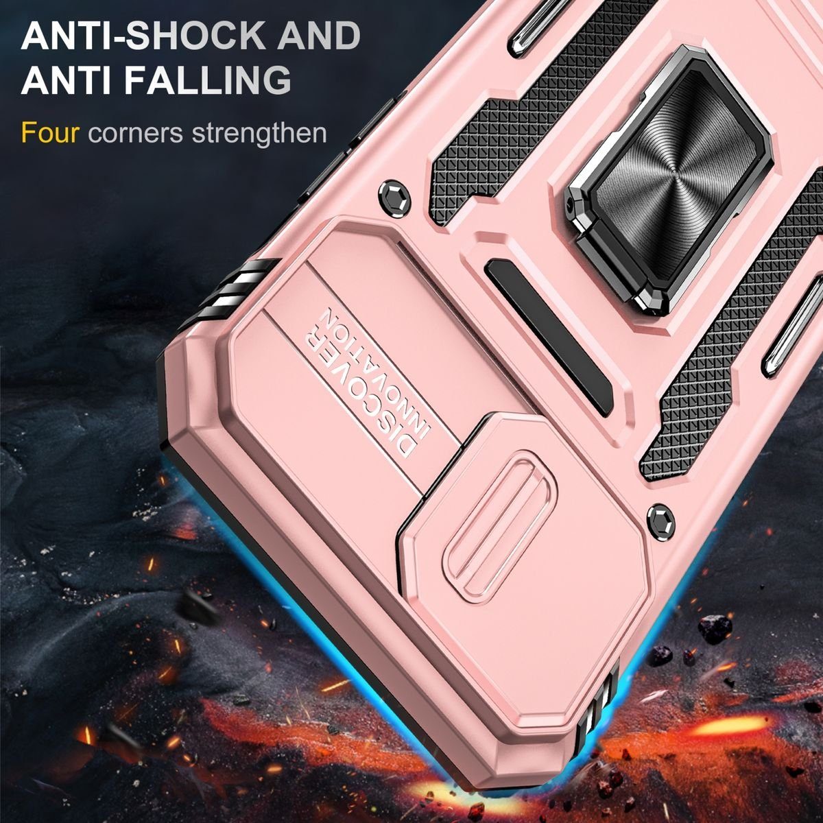 König Design Handyhülle Apple iPhone 15 Pro Max, Schutzhülle Case Cover Backcover Etuis Bumper