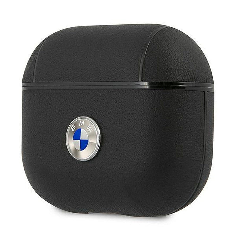 BMW Kopfhörer-Schutzhülle AirPods Lederhülle, BMW Lizenzprodukt, Echtleder, stoßfest