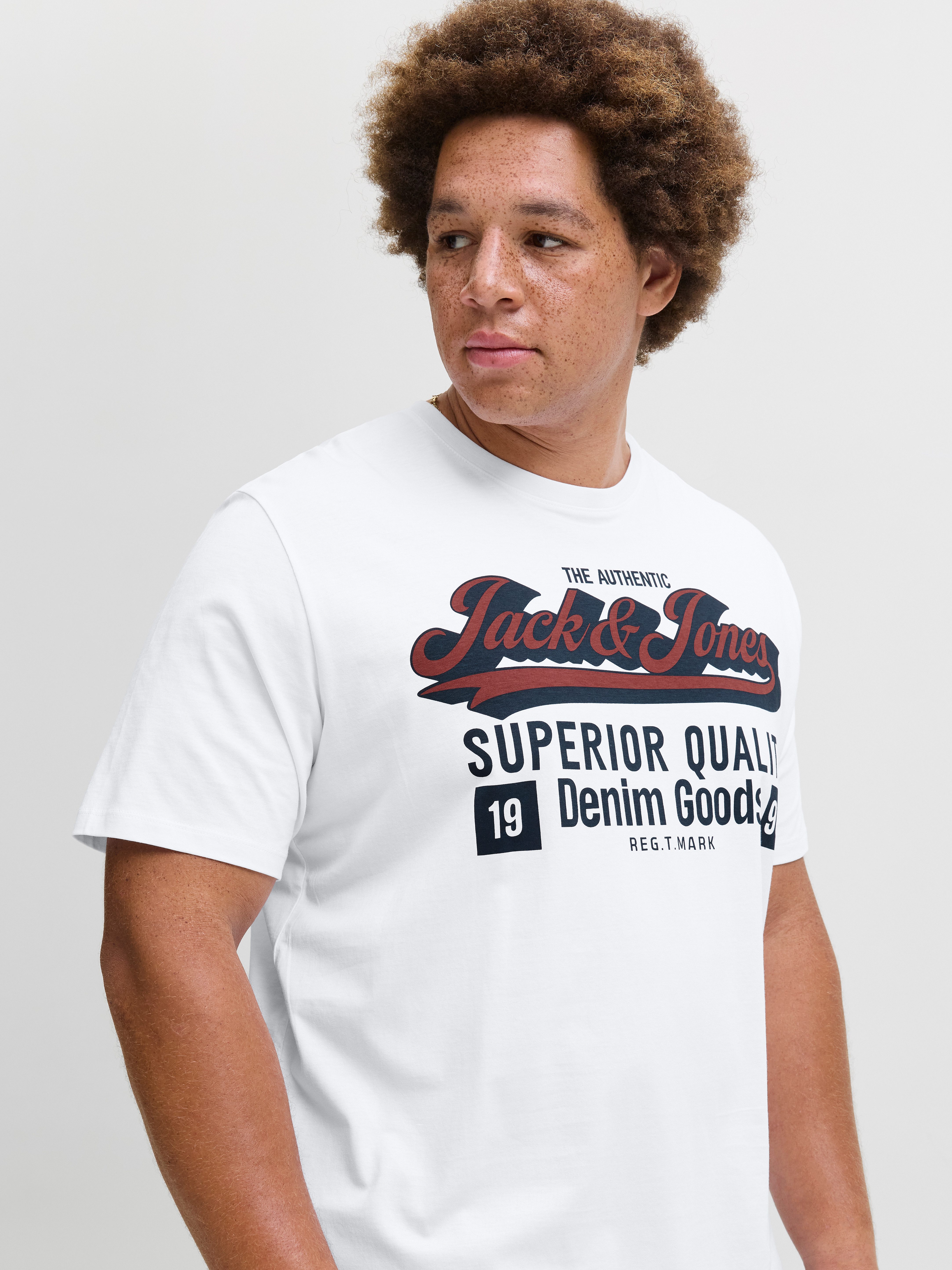Jack & Jones PlusSize T-Shirt JJELOGO günstig online kaufen