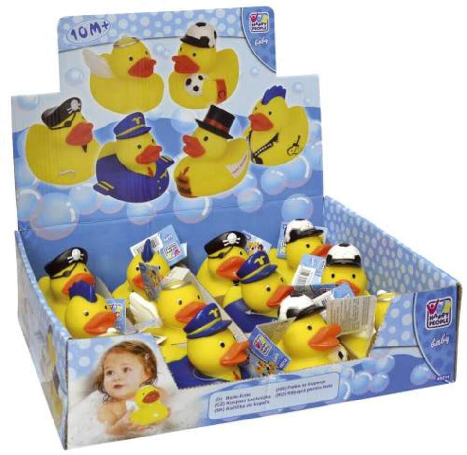 Happy People Badespielzeug Happy People Bade-Ente, gelb (1-tlg)
