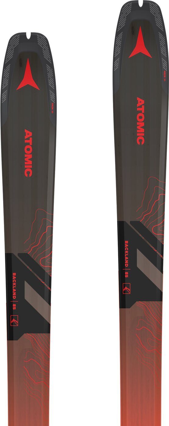 Atomic Tourenski Tourenski »Backland 85«, leicht, HRZN 3D Schaufel, nachhaltige Bauweis