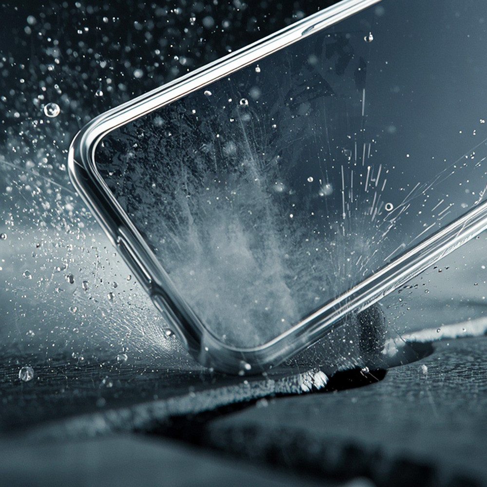 3MK Smartphone-Hülle Schutzhülle Handyhülle Smartphone-Hülle, transparent, Kameraschutz, sturzgeprüft, dünn