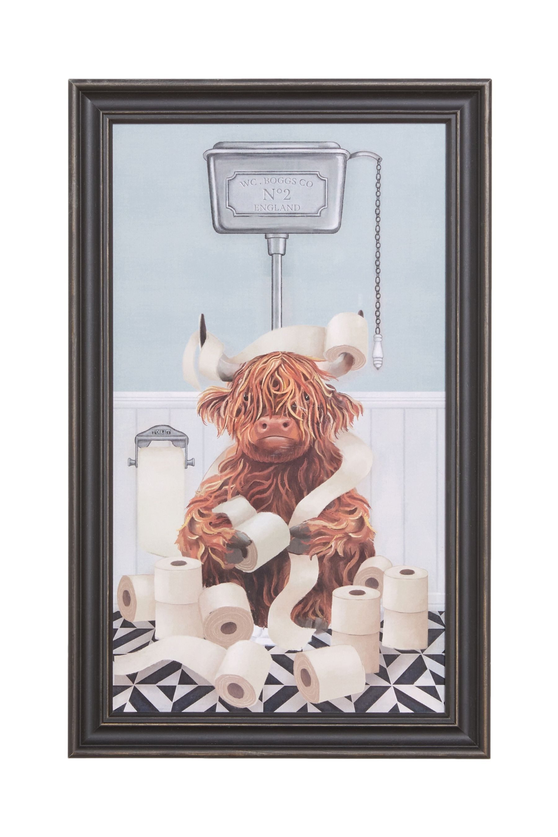 Next Wanddekoobjekt WC-Wanddeko, Hamish das Hochlandrind günstig online kaufen