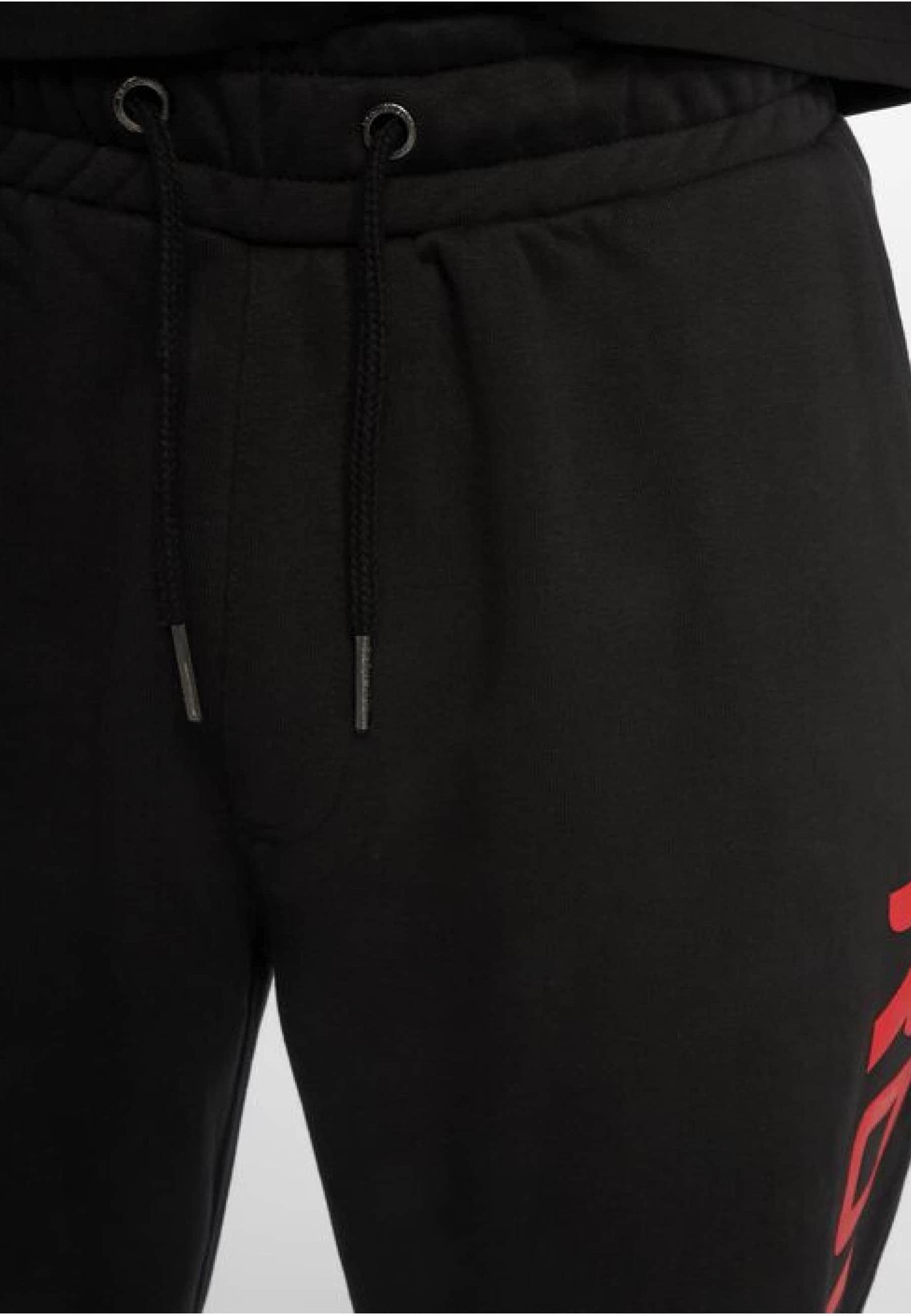 (1-tlg) Basic Rocawear black-red Stoffhose Pants Herren Rocawear Fleece