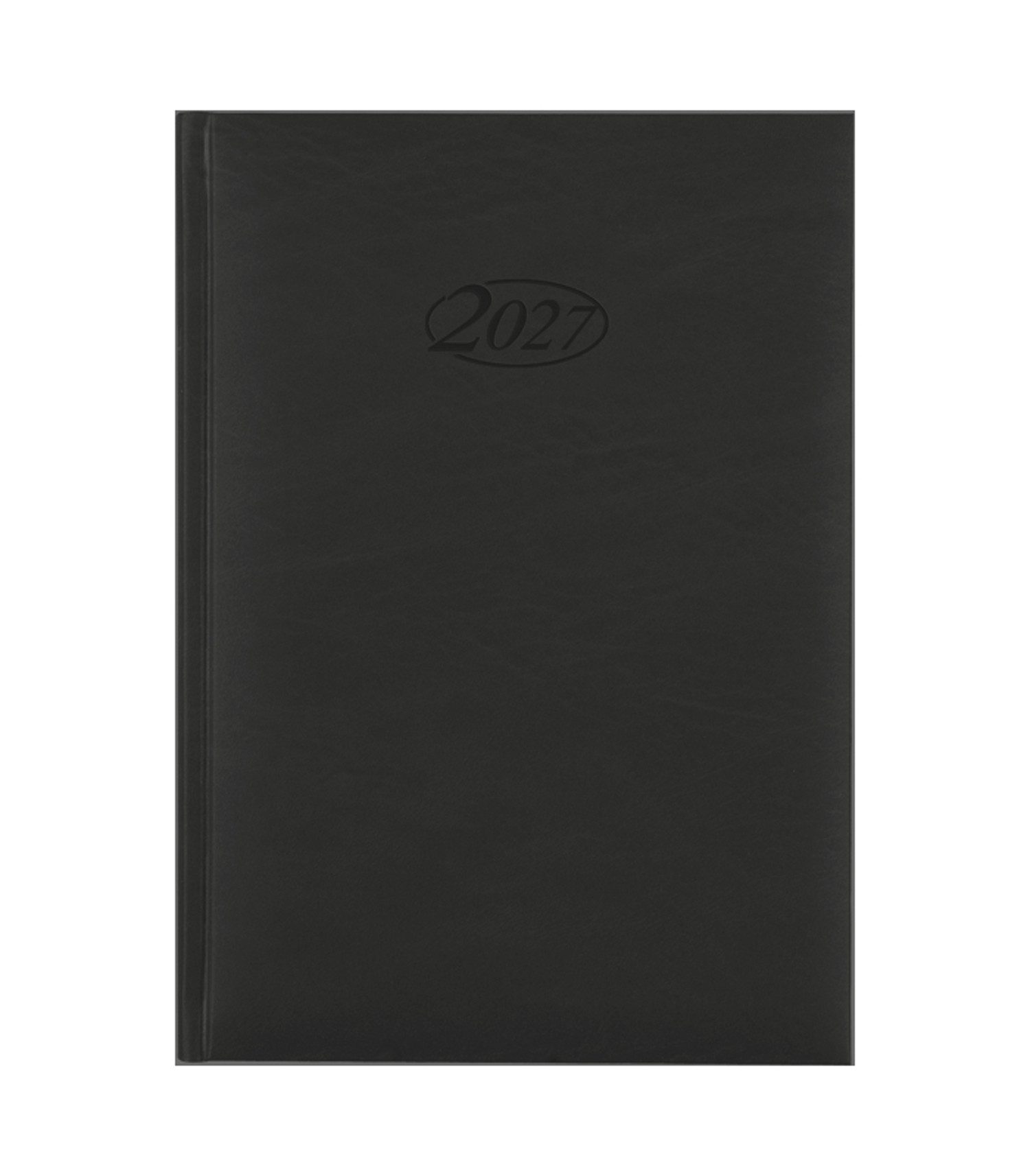 Stylex Schreibwaren Buchkalender Buchkalender 2027 / Chefkalender / Farbe: schwarz