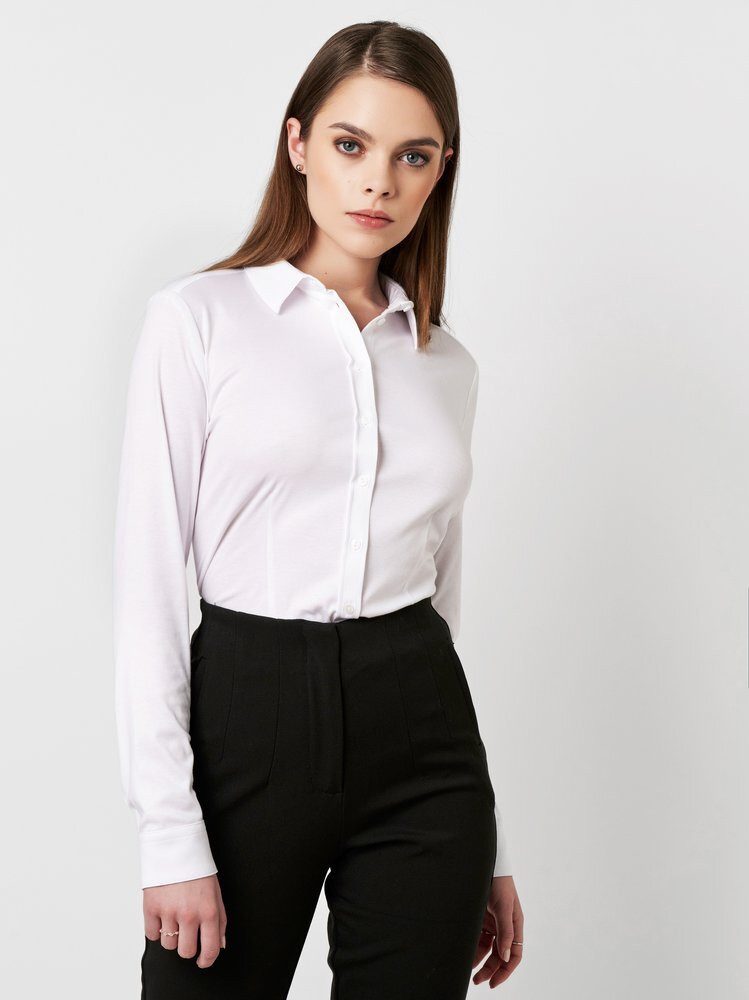 DESOTO Klassische Bluse Pia mit Hemdblusenkragen günstig online kaufen