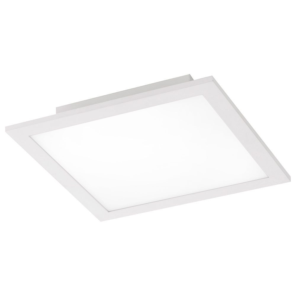 JUST LIGHT LED Panel, LED-Leuchtmittel fest verbaut, Kaltweiß, Warmweiß, Neutralweiß, Tageslichtweiß, Farbwechsel, Smart Home RGB LED Decken Panel FERNBEDIENUNG Tageslicht Lampe App