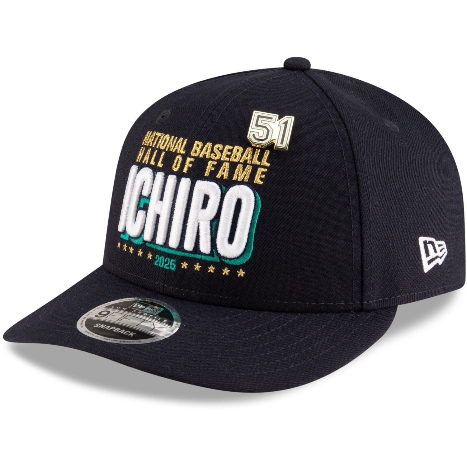 New Era Snapback Cap 9Fifty LowProfile HOF Ichiro Suzuki