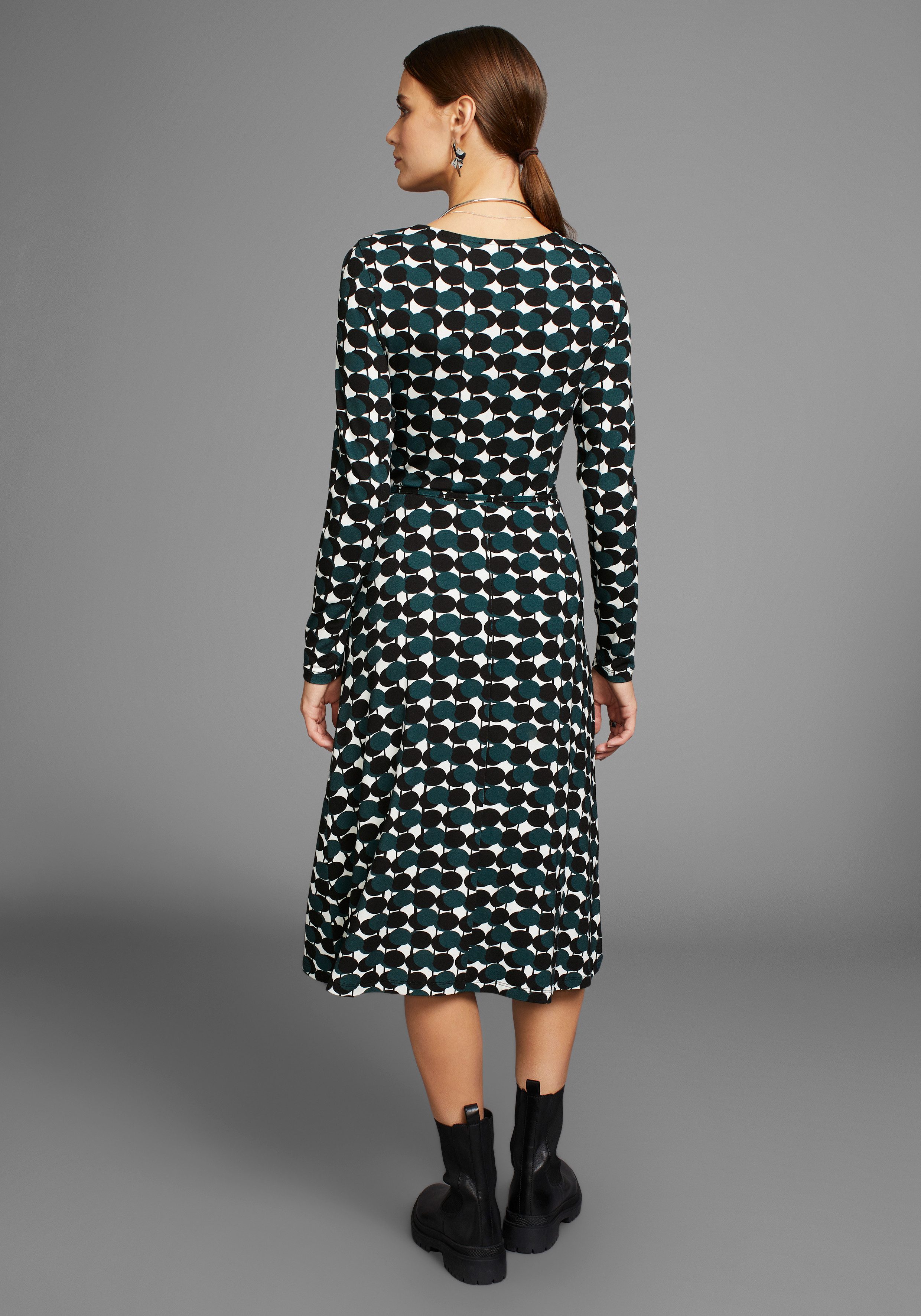 HECHTER PARIS Jerseykleid mit modernem Print günstig online kaufen