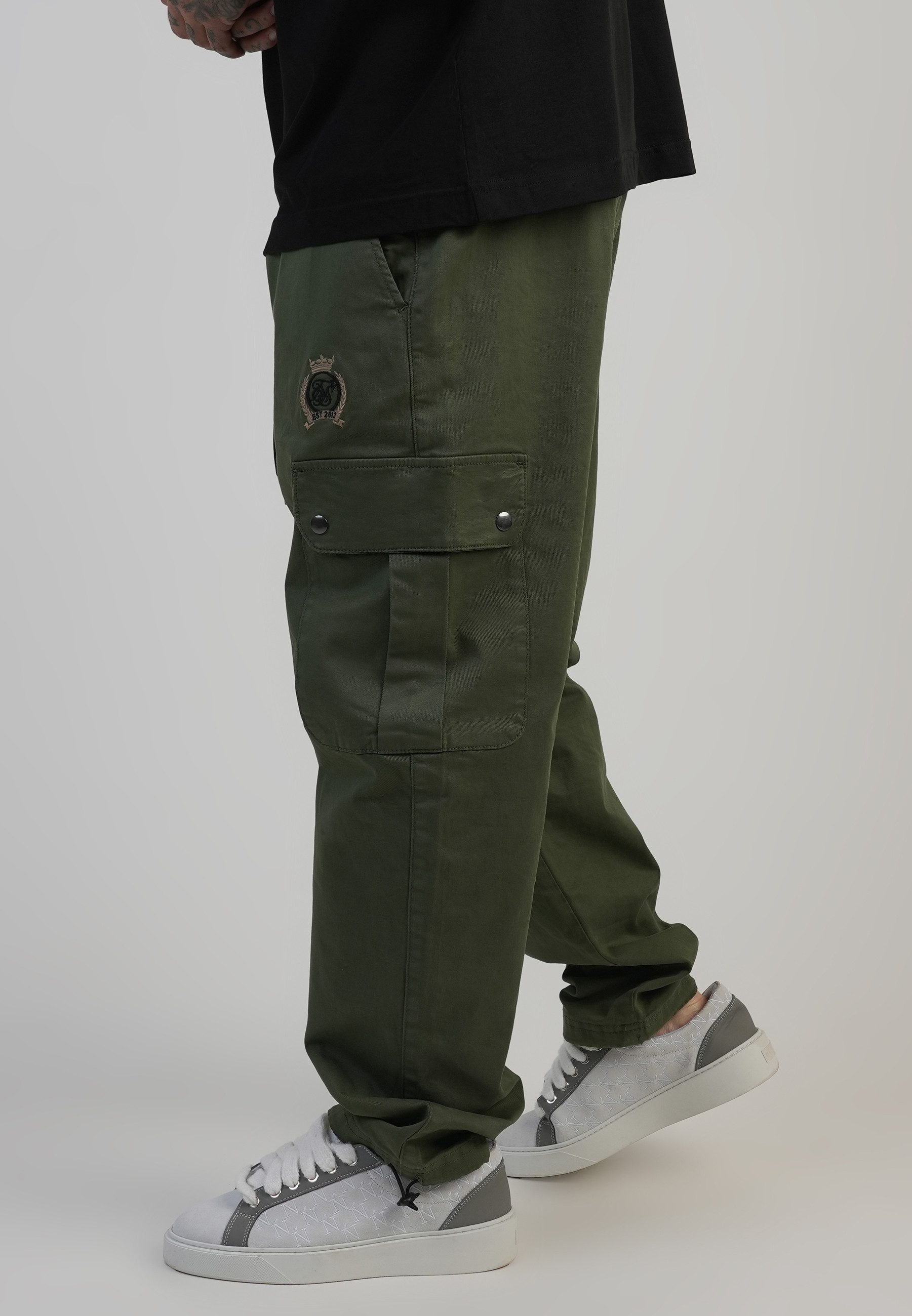 Siksilk Cargohose SikSilk Herren Loose Fit günstig online kaufen