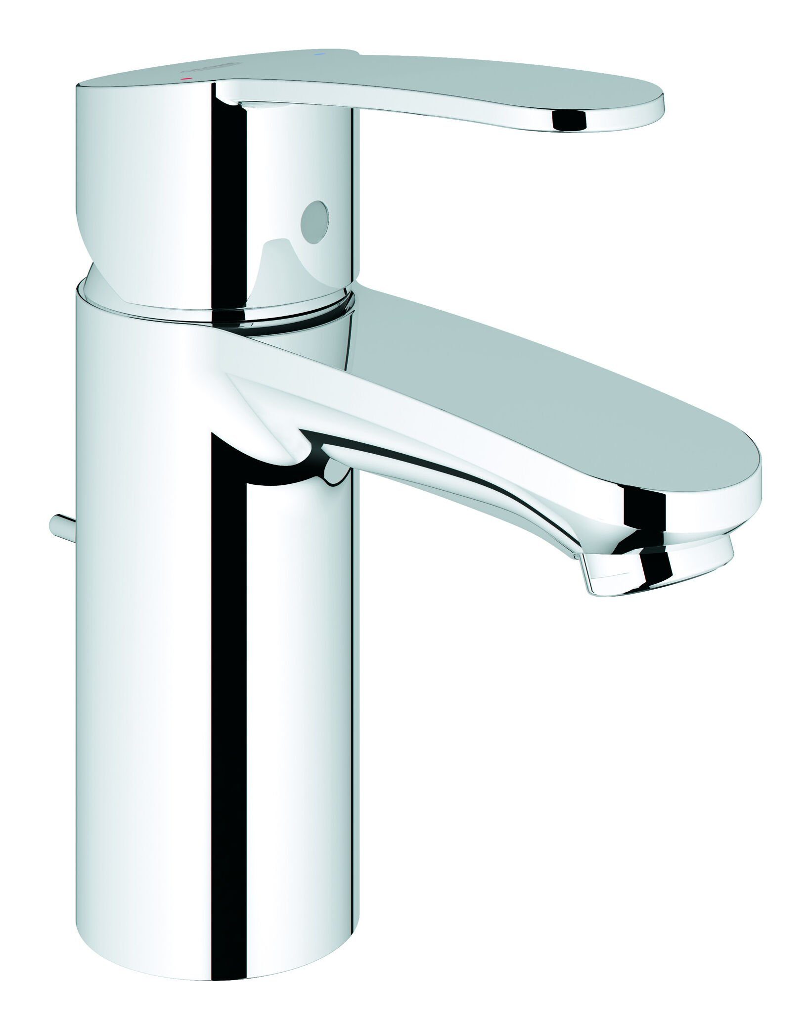 Grohe Waschtischarmatur Eurostyle Cosmopolitan Eurostyle Cosmpolitan Einhand 35 mm Kartusche m. Zugstangen