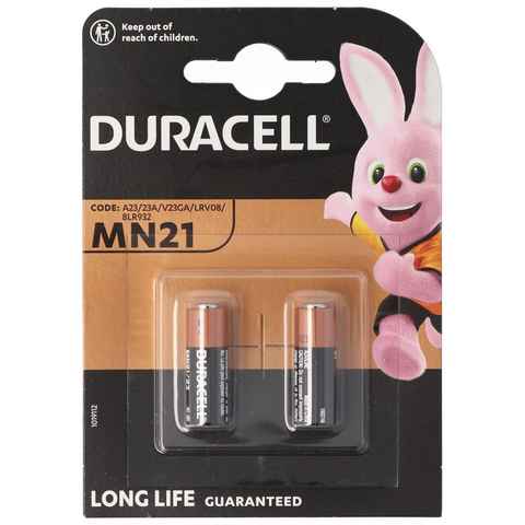 Duracell Duracell MN21 12V Batterie, Varta V23GA, GP23A, K23A, LRV08, E23A Batterie, (12,0 V)