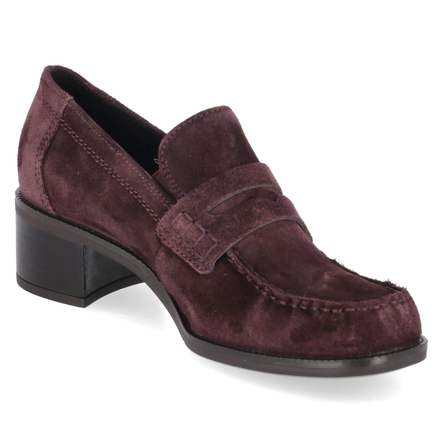 Paul Green Paul Green Hochfrontpumps / Trotteur 1260-004 Damen Rauleder red Slipper – Bild 5 von 5