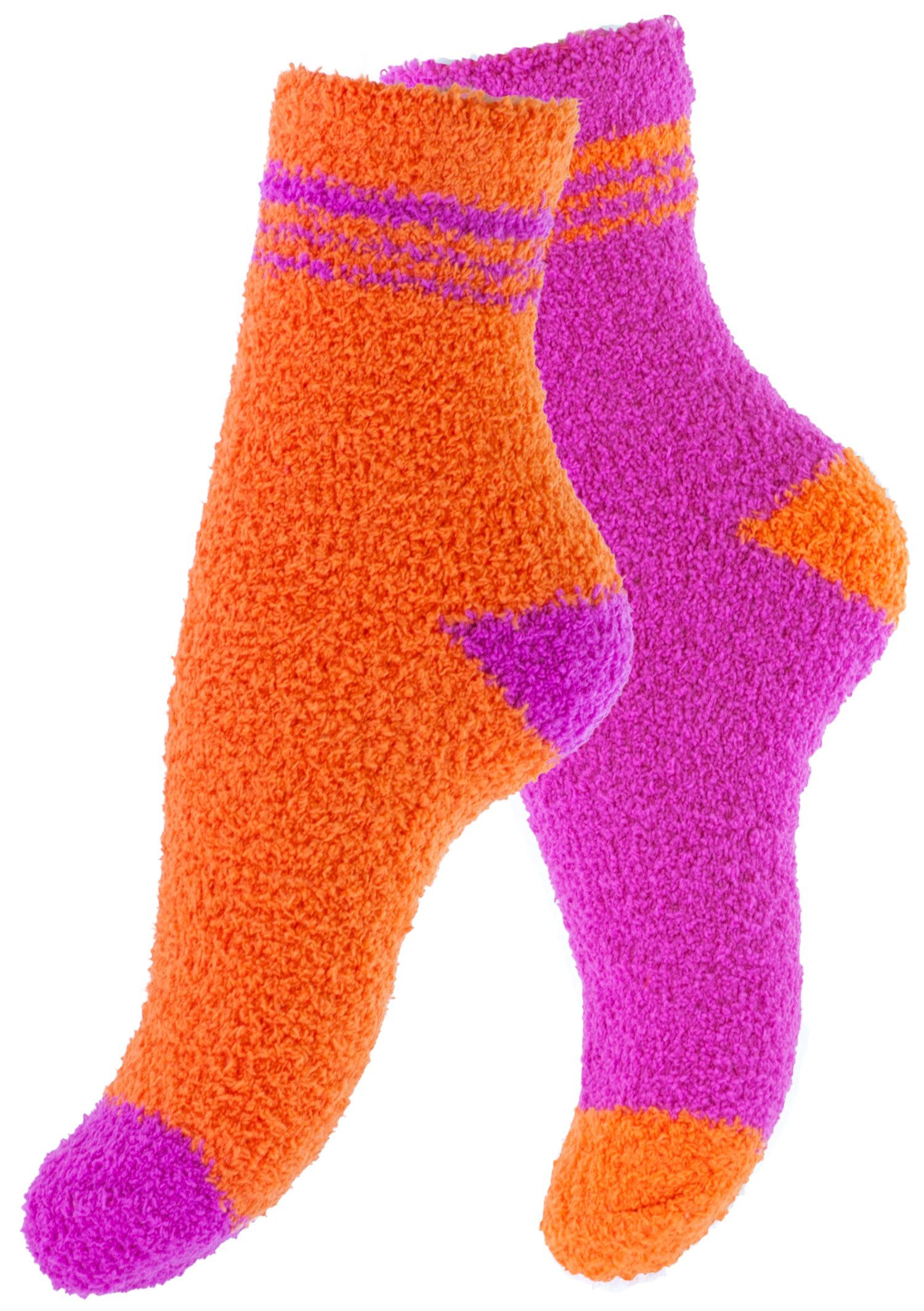 Yenita® Socken (4-Paar) Weich und flauschig