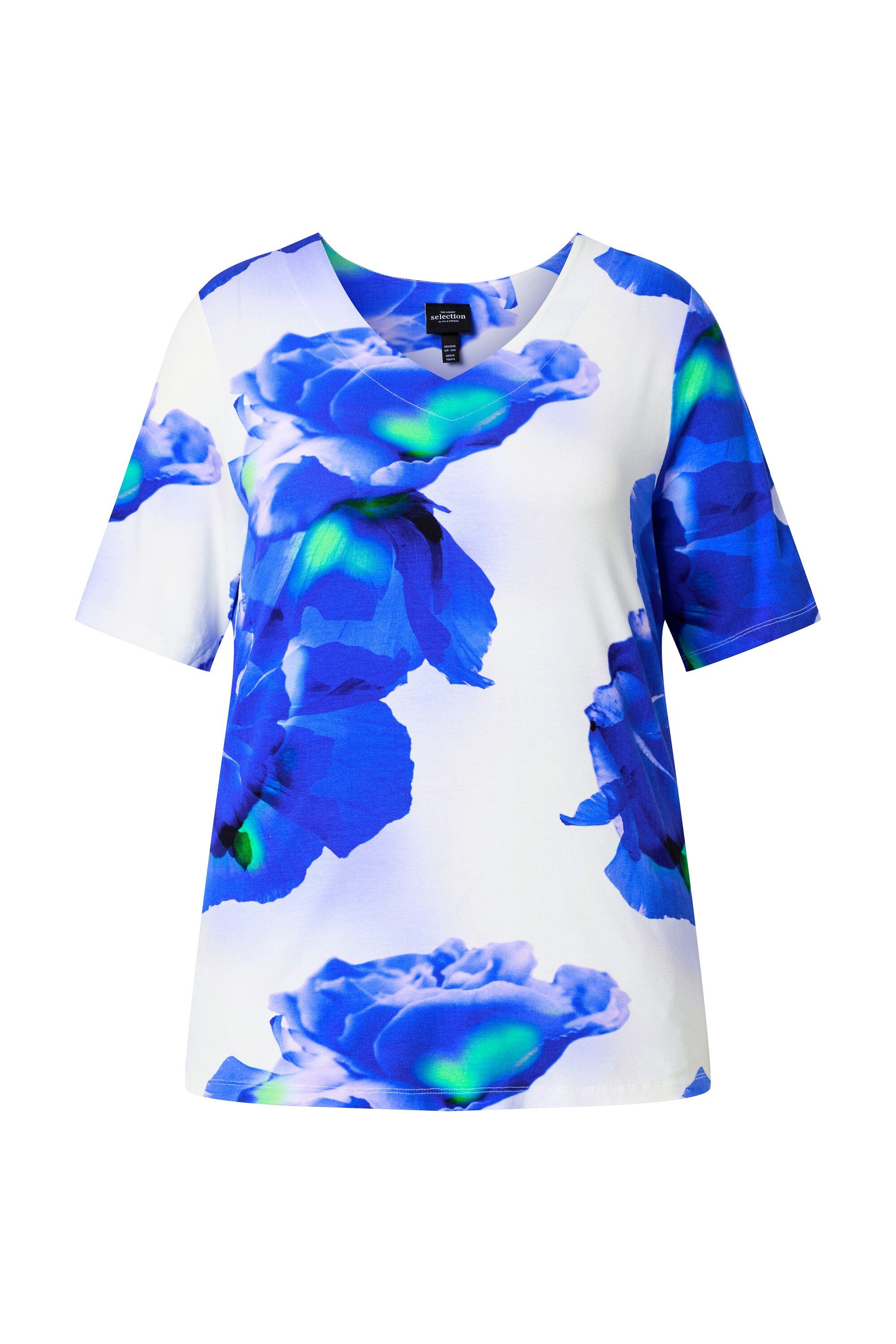 T-Shirt T-Shirt V-Ausschnitt Classic Halbarm