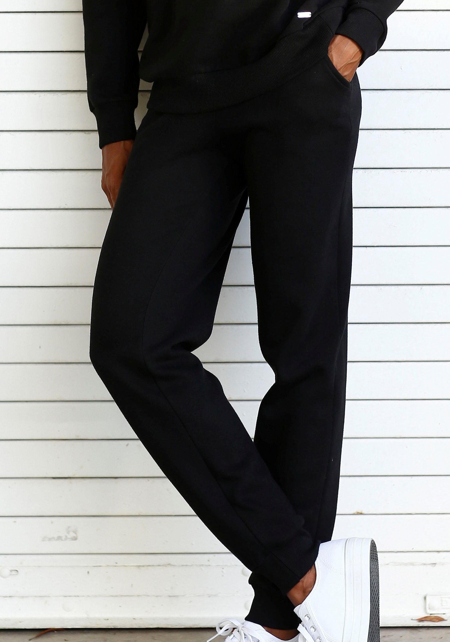 Buffalo Relaxhose in legerer Form mit Seitentaschen, Loungeanzug