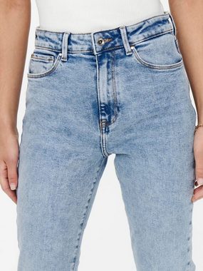 ONLY 7/8-Jeans Emily (1-tlg) Weiteres Detail, Cut-Outs, Fransen, Plain/ohne Details