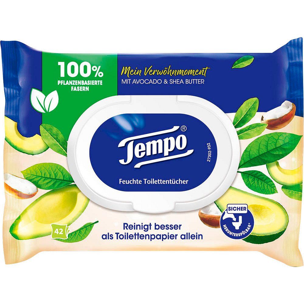 TEMPO Druckerpapier Tempo Feuchttücher Mein Verwöhnmoment 42 Tücher