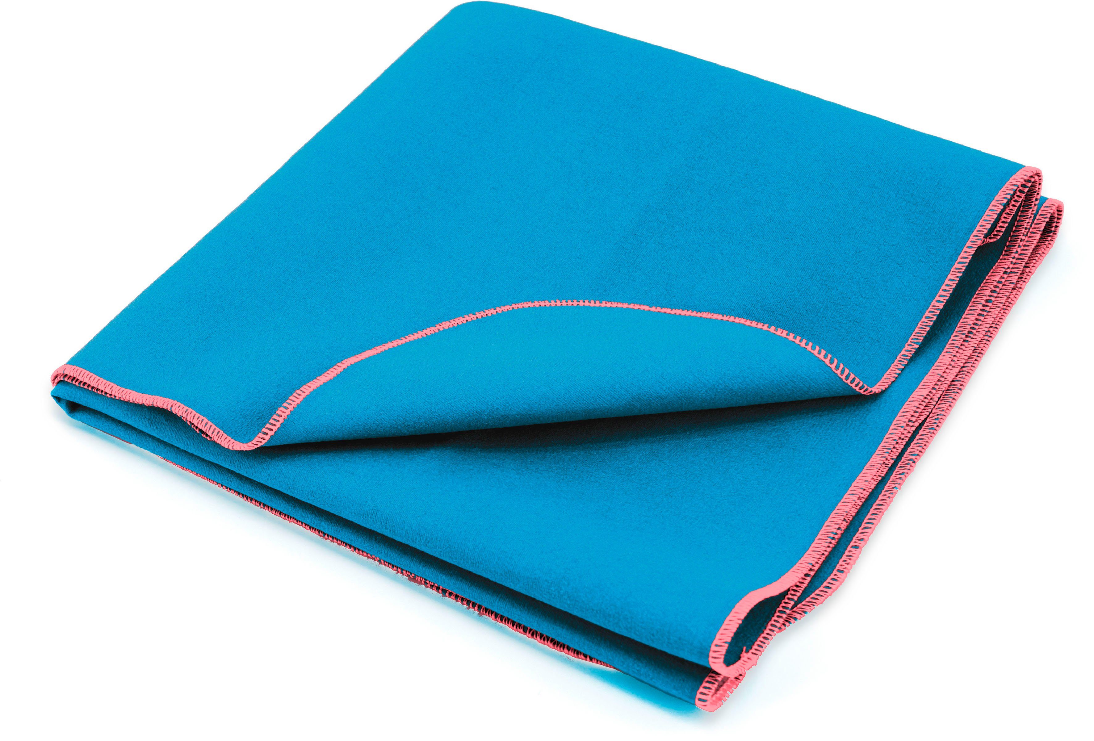 SETEX Sporthandtuch SETEX Sporttuch aus Evolon®, Evolon® (1-St), Komfort & Haltbarkeit: Hypoallergenes Evolon® - sanft zur Haut