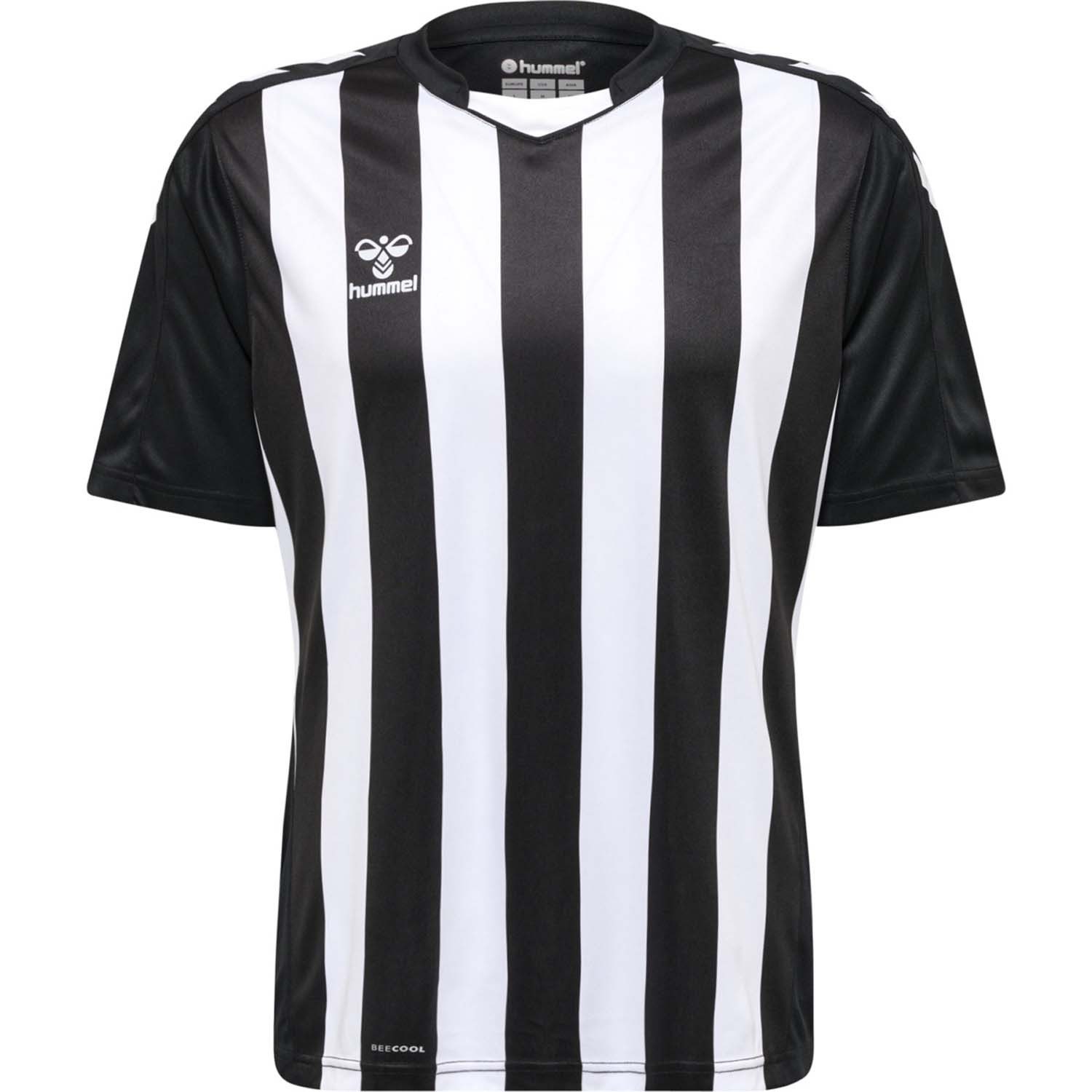 hummel Fußballtrikot Hummel Herren Trikot Core Striped XK Polo Jersey S/S 211458