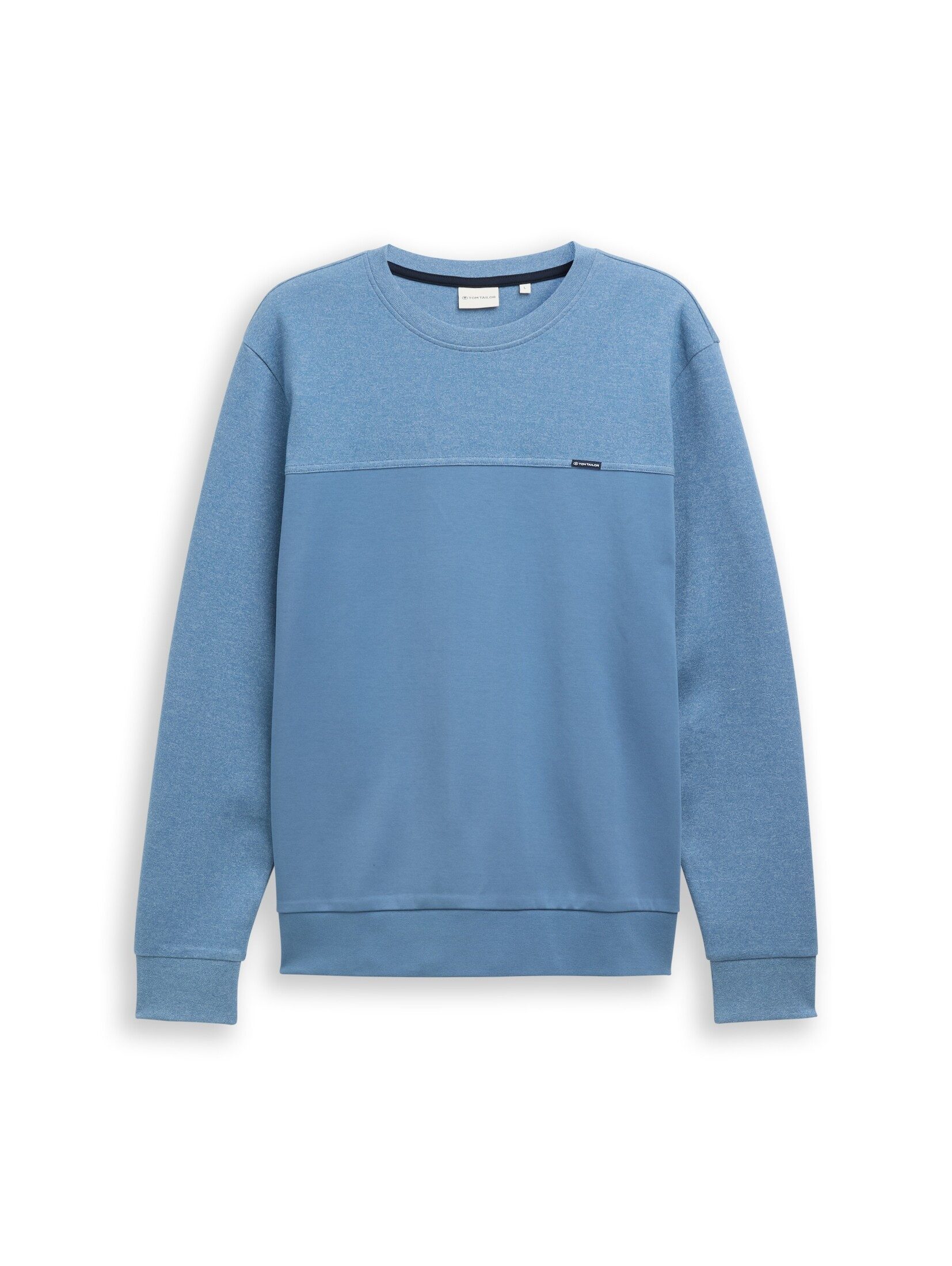 TOM TAILOR Sweatshirt Strick & Sweatshirts Crewneck Sweatshirt mit Struktur günstig online kaufen