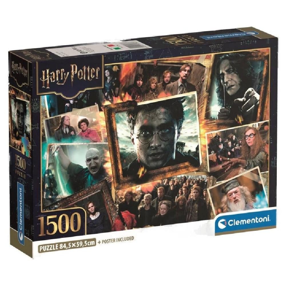 Clementoni® Puzzle Harry Potter puzzle 1500pcs, Puzzleteile