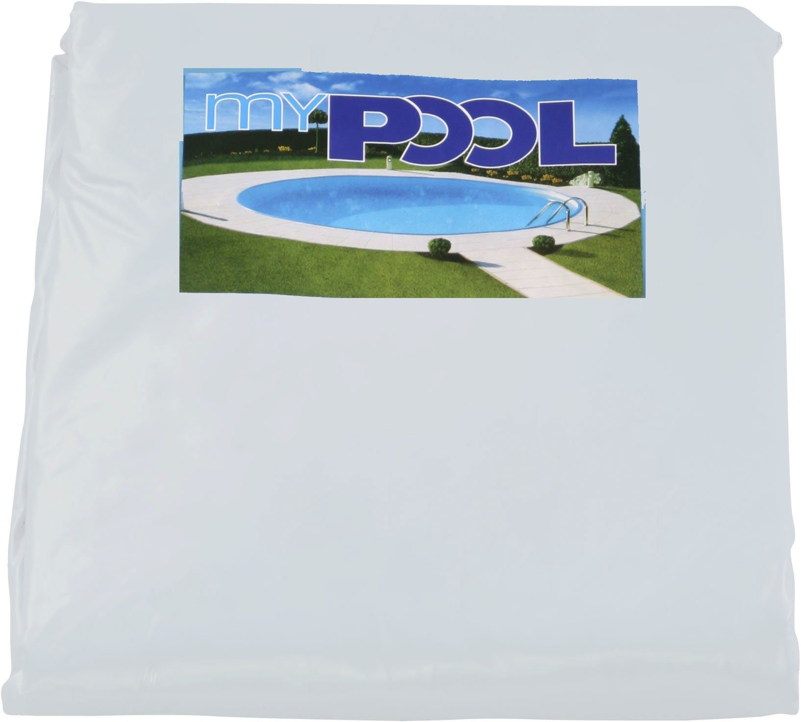 my POOL BWT Poolinnenhülle für 120 cm tiefe Pools, 0,8 mm Stärke, für Ovalformbecken, (Packung)