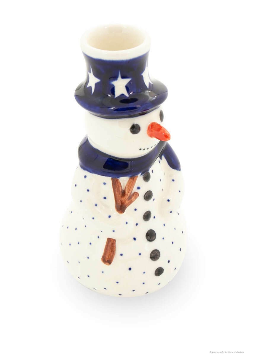 Bunzlauer Keramik Kerzenständer Bunzlauer Keramik Winter günstig online kaufen