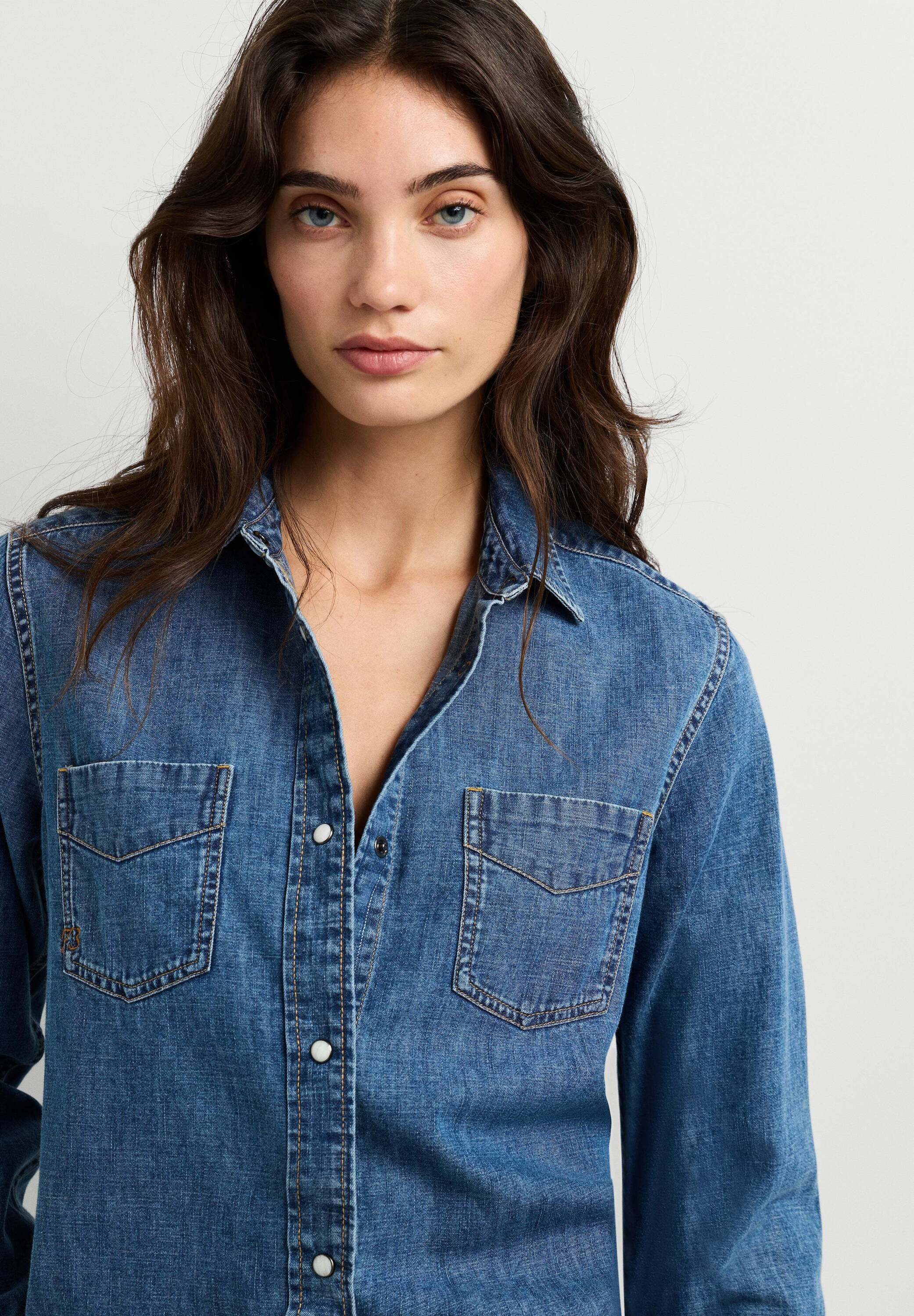 Pepe Jeans T-Shirt denim shirt ABBEY AUTHENTIC SHIRT