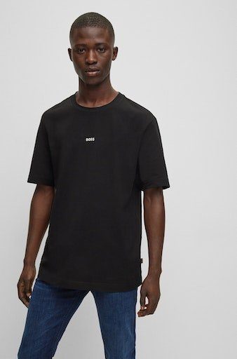 BOSS ORANGE T-Shirt TChup mit Rundhalsausschnitt black001