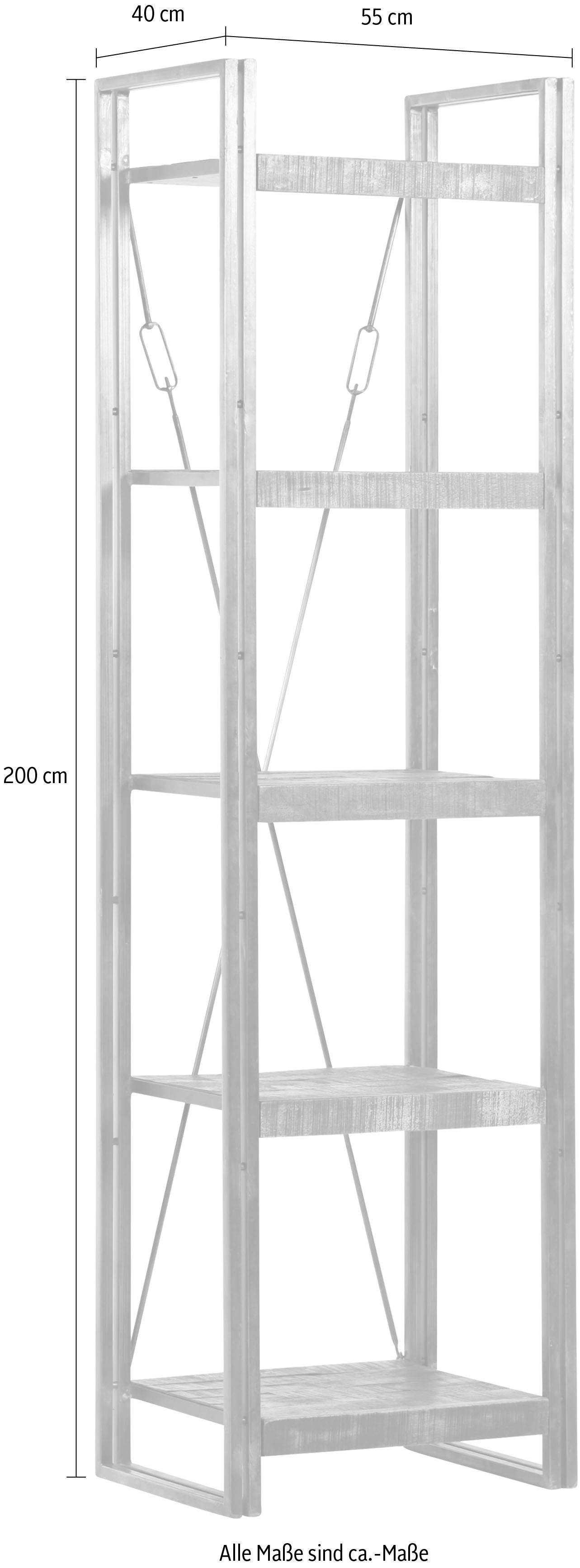 Gutmann Factory Regal Industrial im Titan, Design