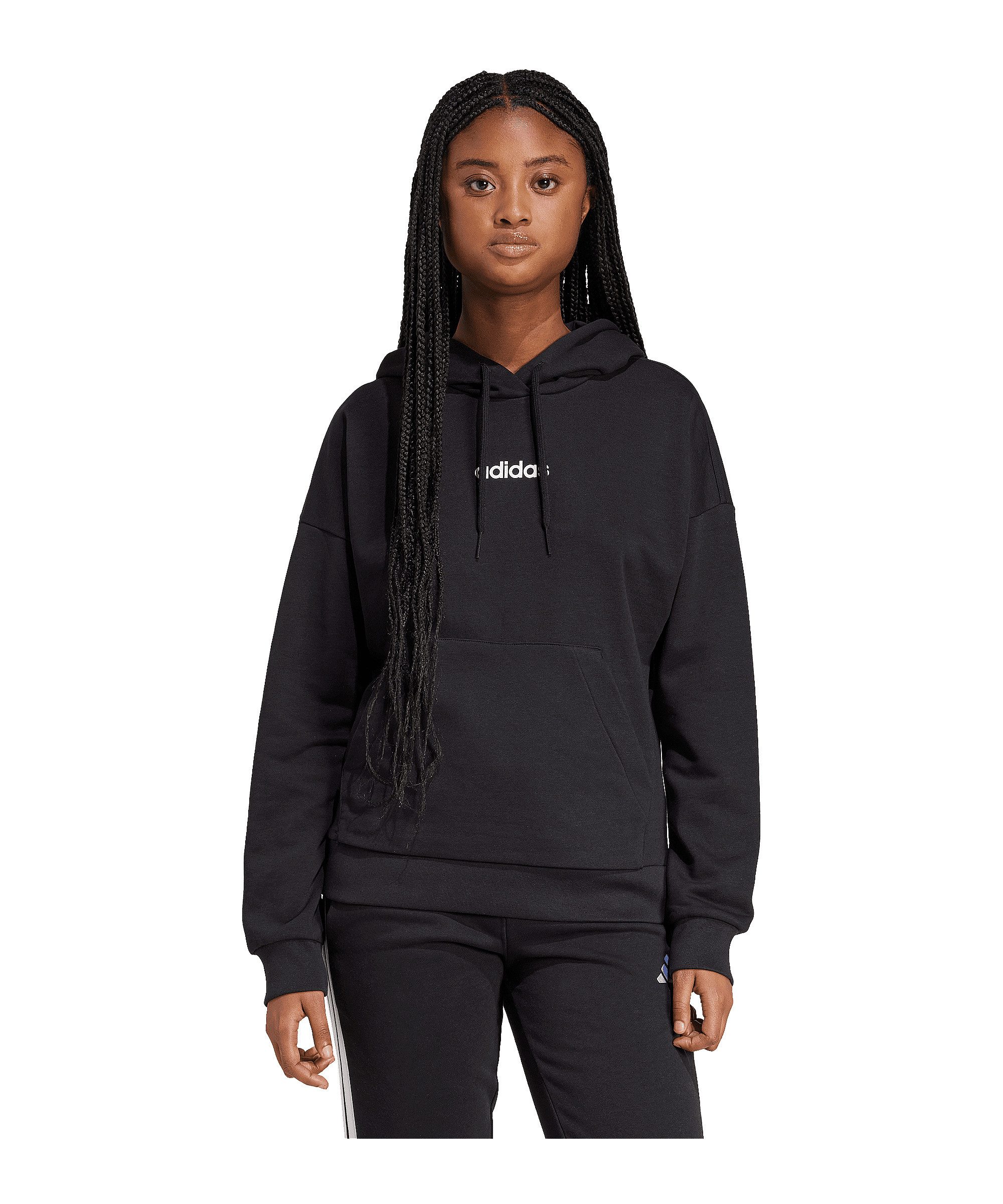 adidas Performance T-Shirt adidas Performance Essentials Linear Hoody Damen Baumwolle