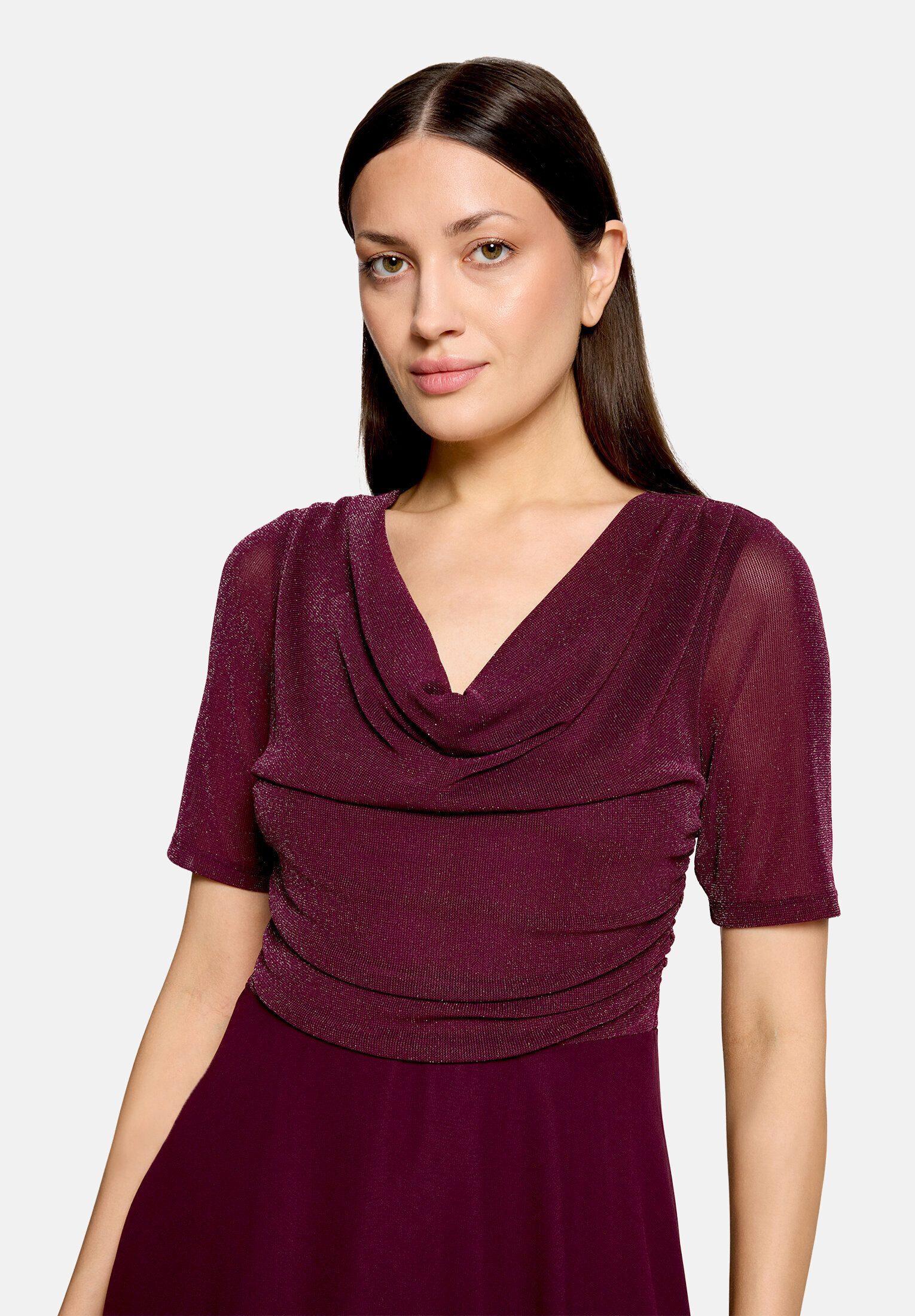 Vera Mont Cocktailkleid Damen im Glitzer-Look