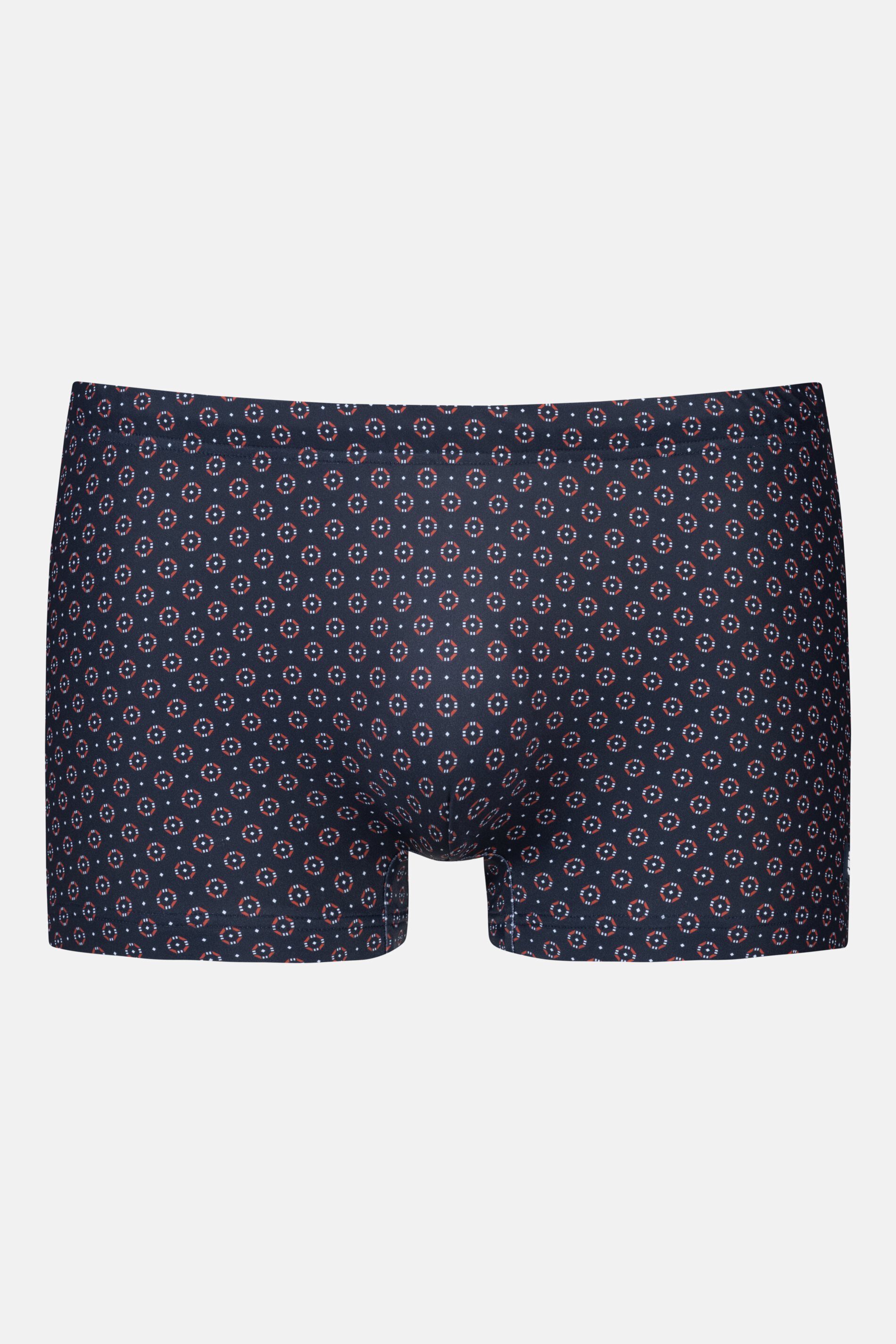 Mey Badeshorts Mey Herren Badeshorty Serie Survival Circle (1-St) Badehose mit Print, Meerwasser-Resistenz