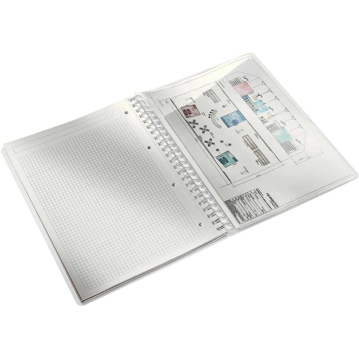 LEITZ Collegeblock WOW 4638, A4, mit PP-Einband