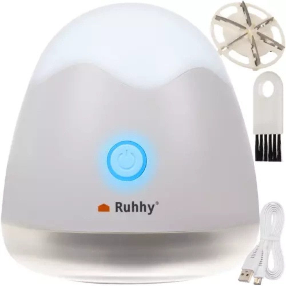 Ruhhy Fusselrasierer Kleiderrasierer Rasierer Kleidung, 2-in-1-Lampe und Rasierer