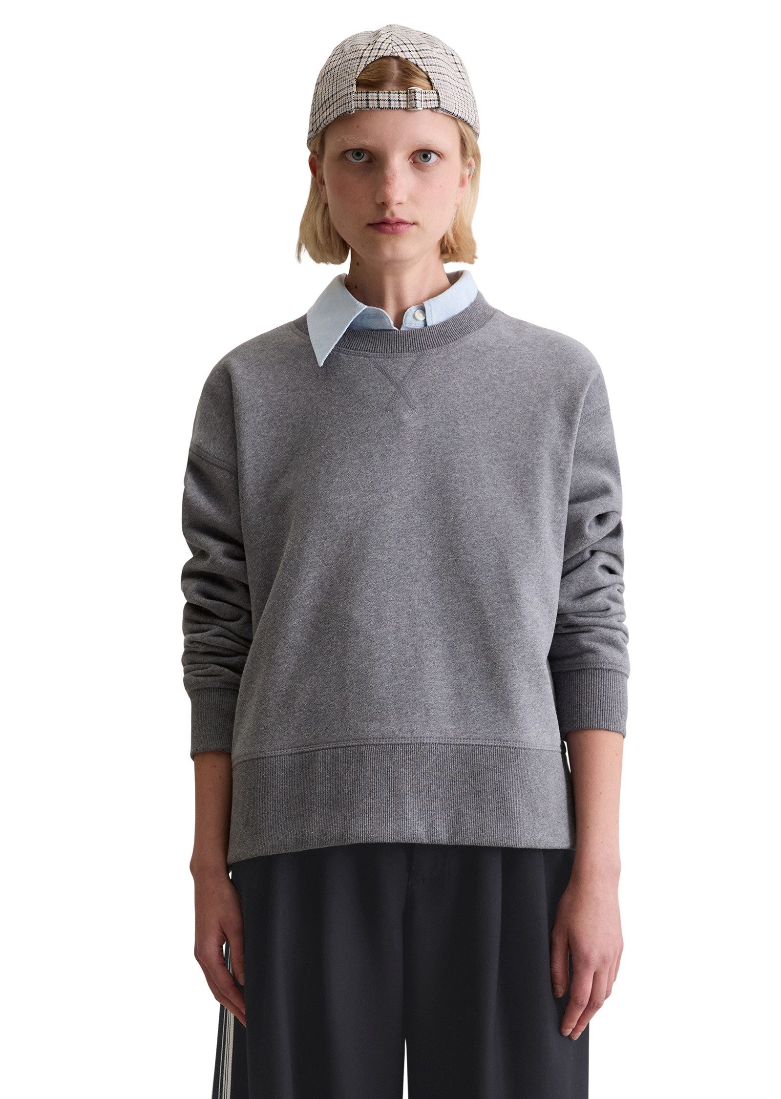 Marc O'Polo DENIM Sweatshirt aus Organic Cotton-Mix
