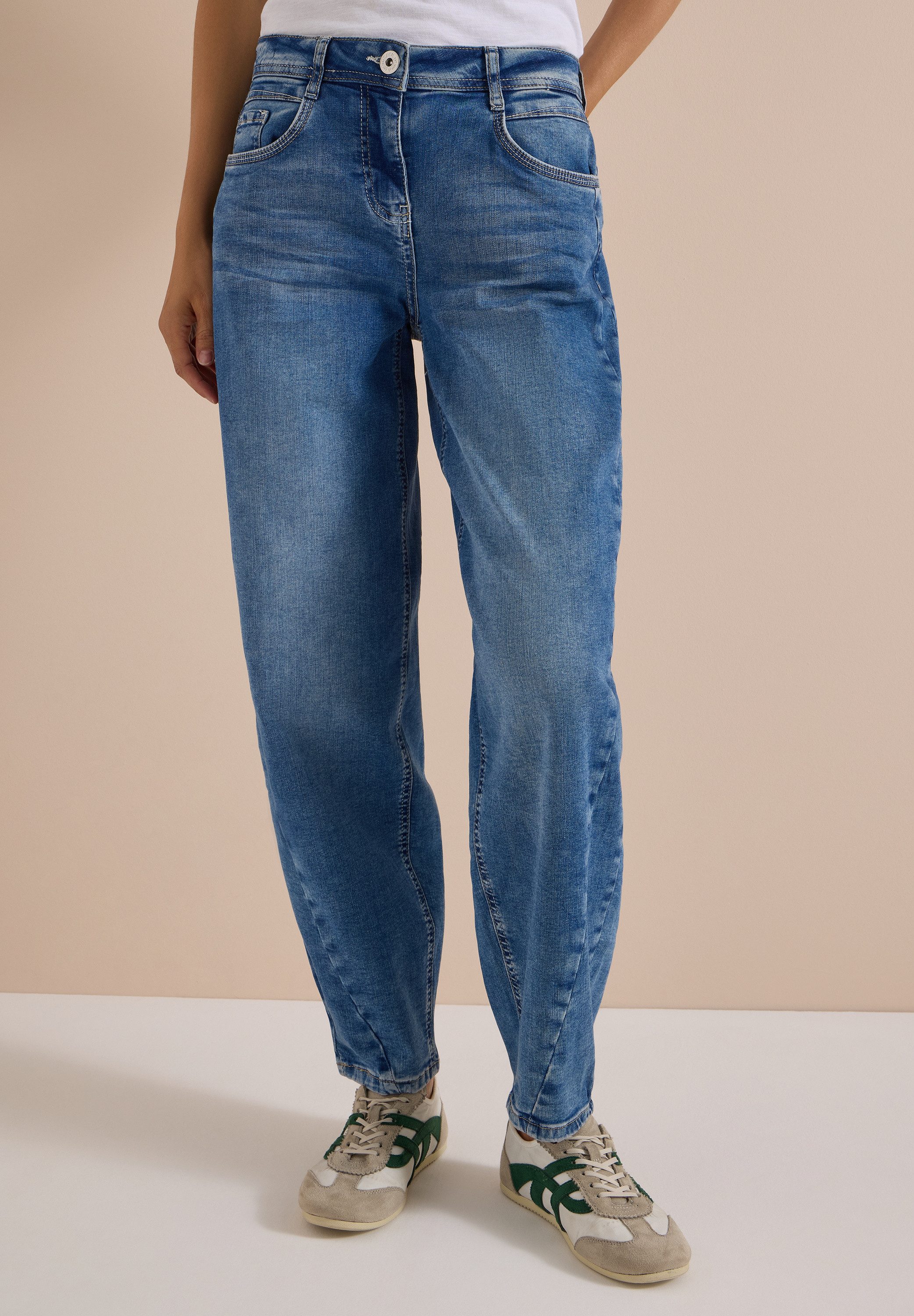 CECIL Loose-fit-Jeans 5-Pocket-Style