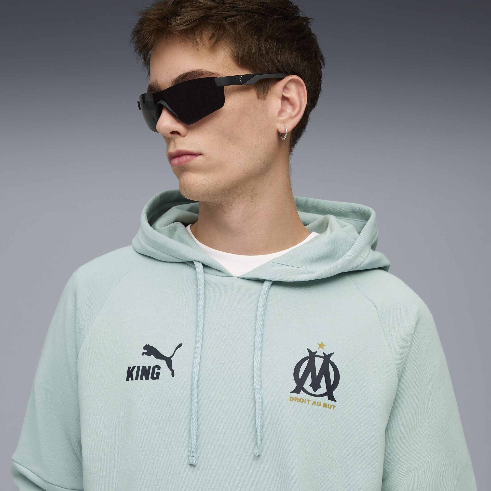 PUMA Hoodie Olympique de Marseille KING Hoodie Herren