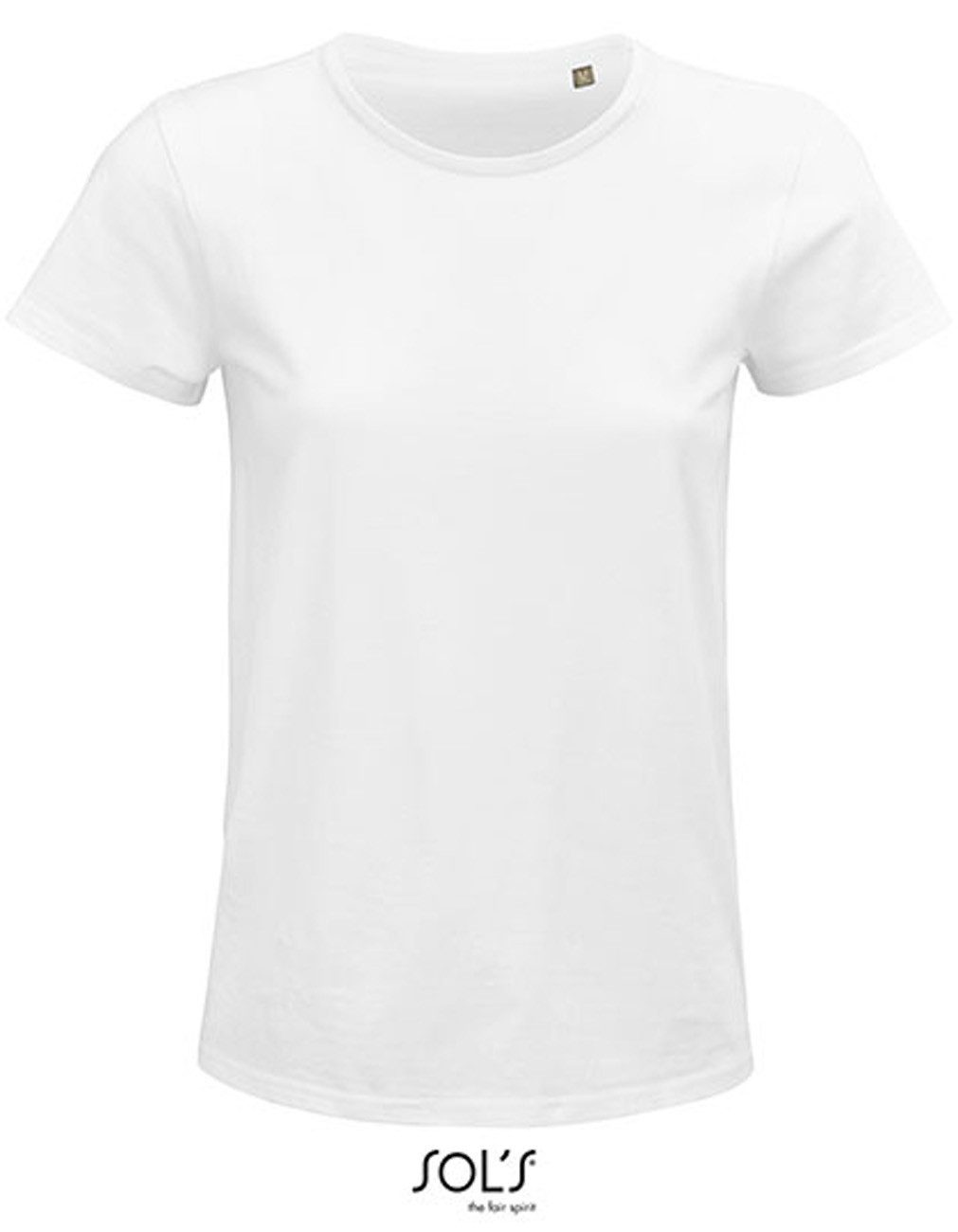 SOLS T-Shirt 1er/2er Pack Damen T-Shirt Crusader - Rundhals - Kurzarm (1-tlg) Gr. S bis 3XL - 100% Baumwolle